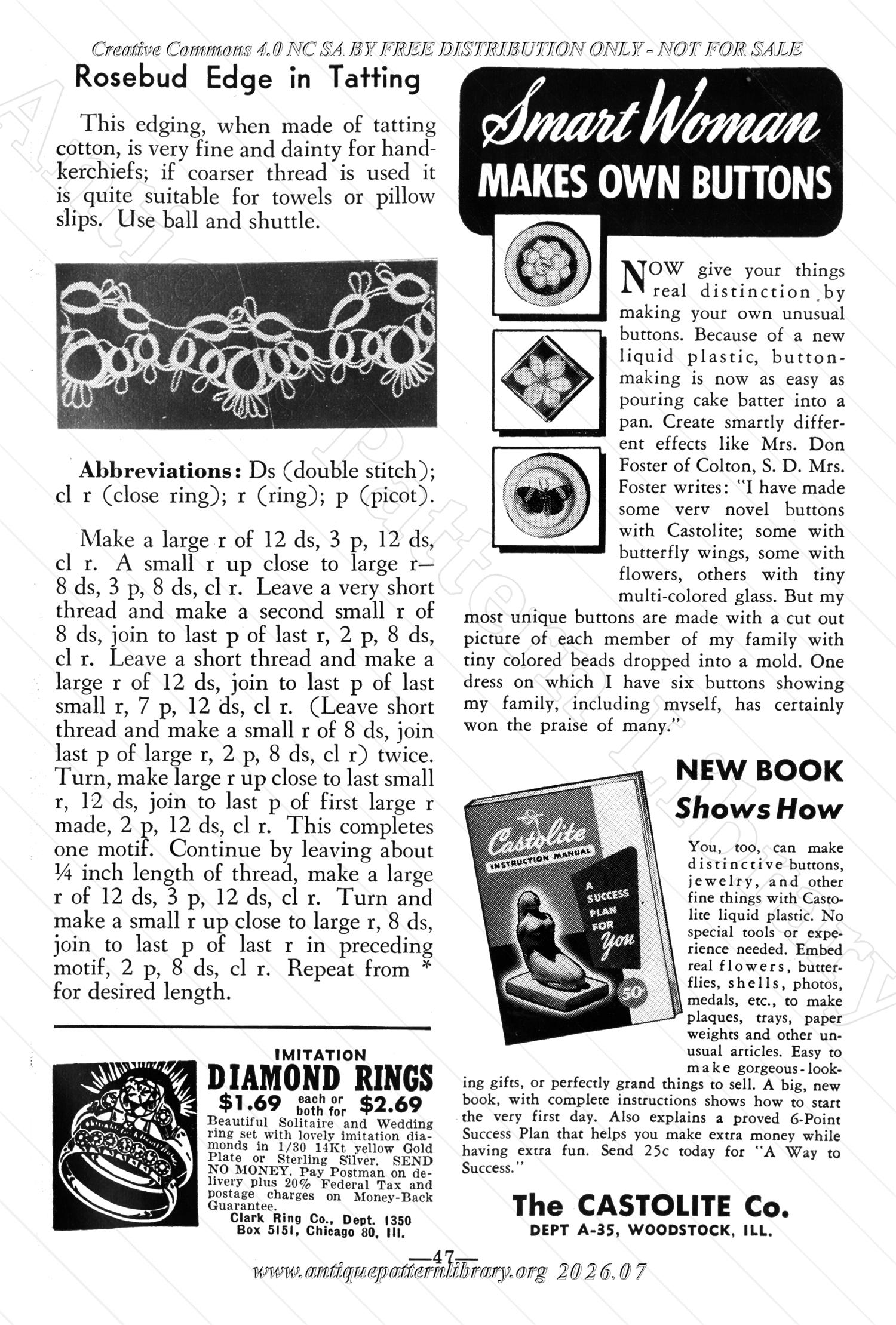 I-WB154 The Workbasket Volume 15 January 1950 No. 4
