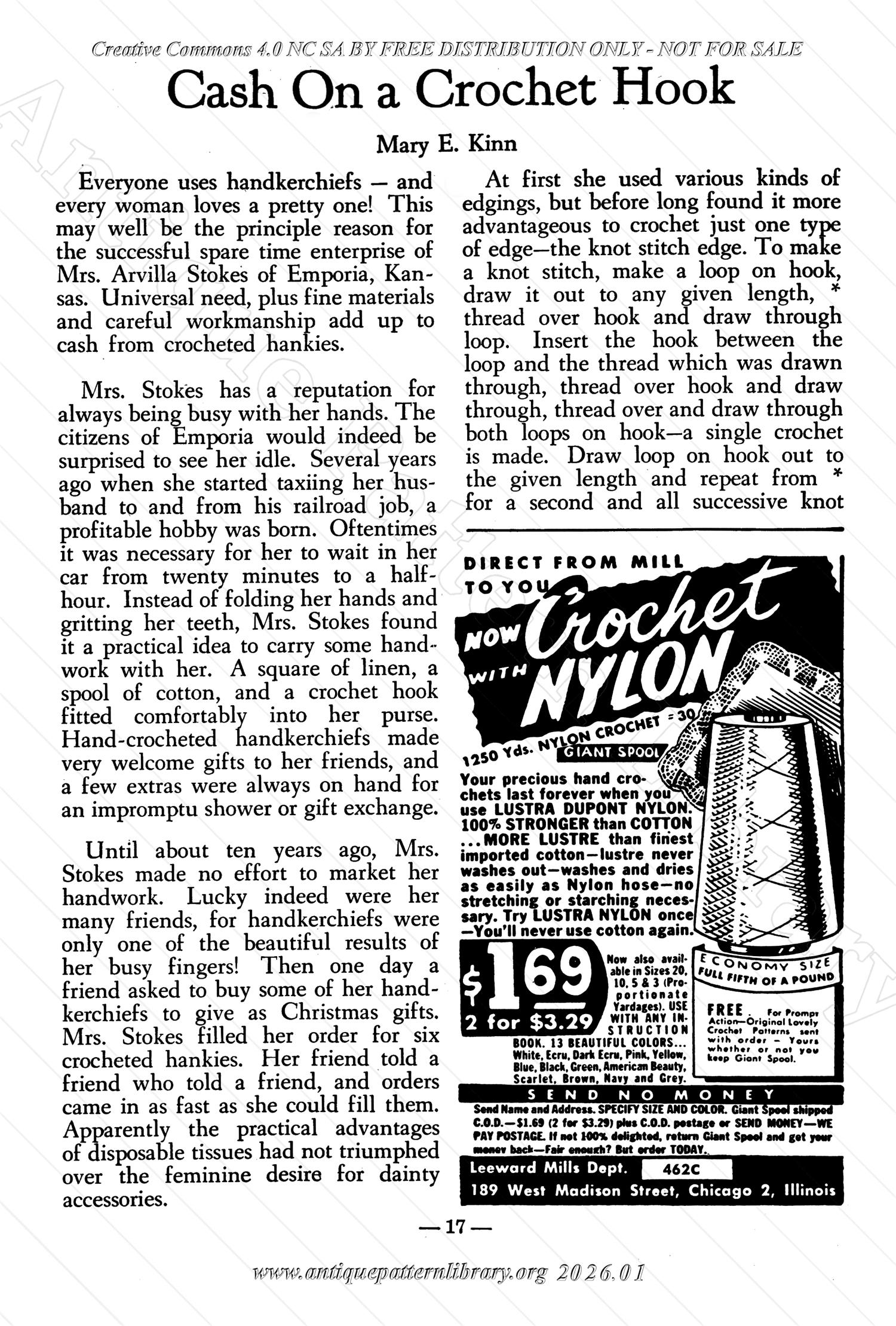 I-WB156 The Workbasket Volume 15 March 1950 No. 6