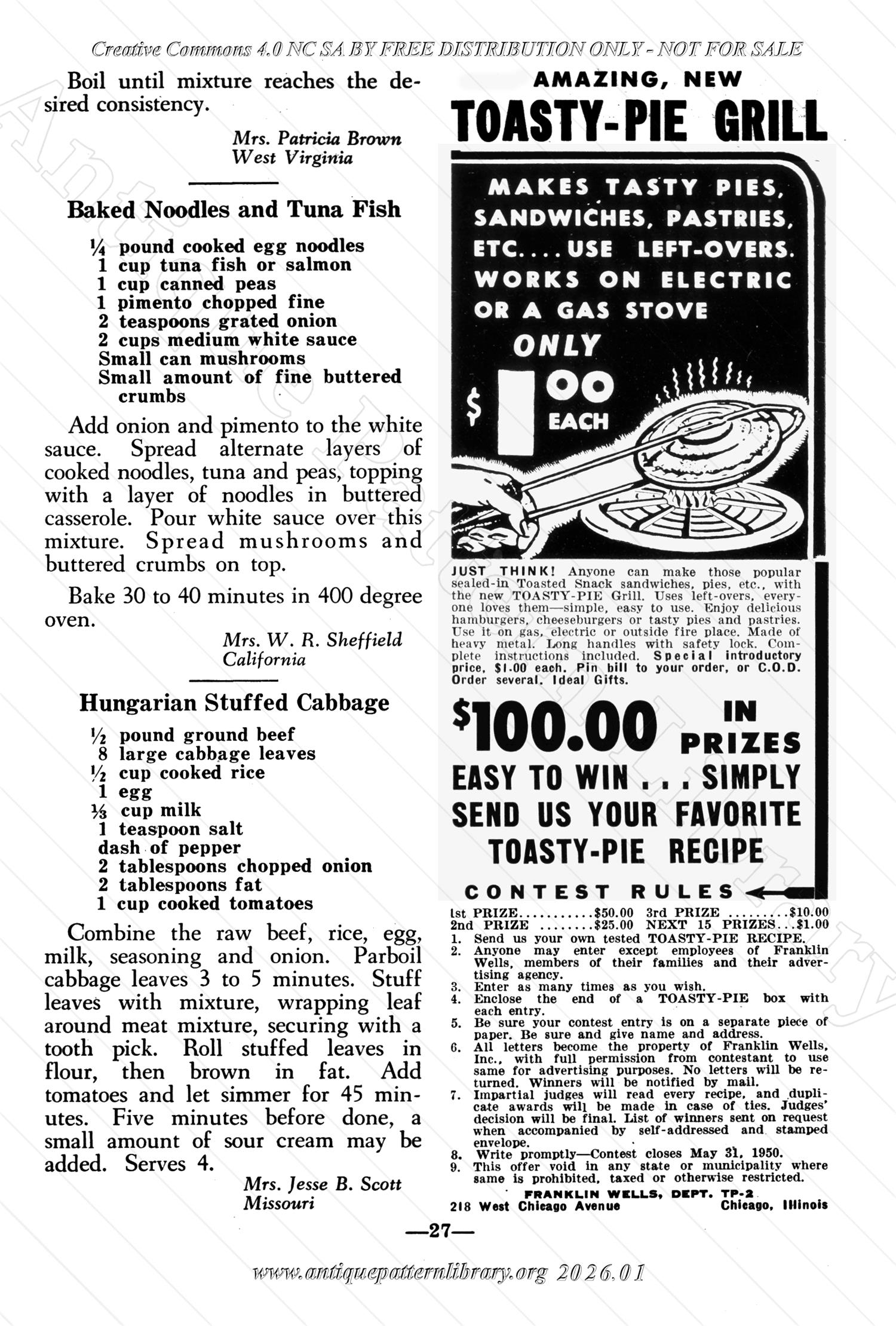 I-WB156 The Workbasket Volume 15 March 1950 No. 6