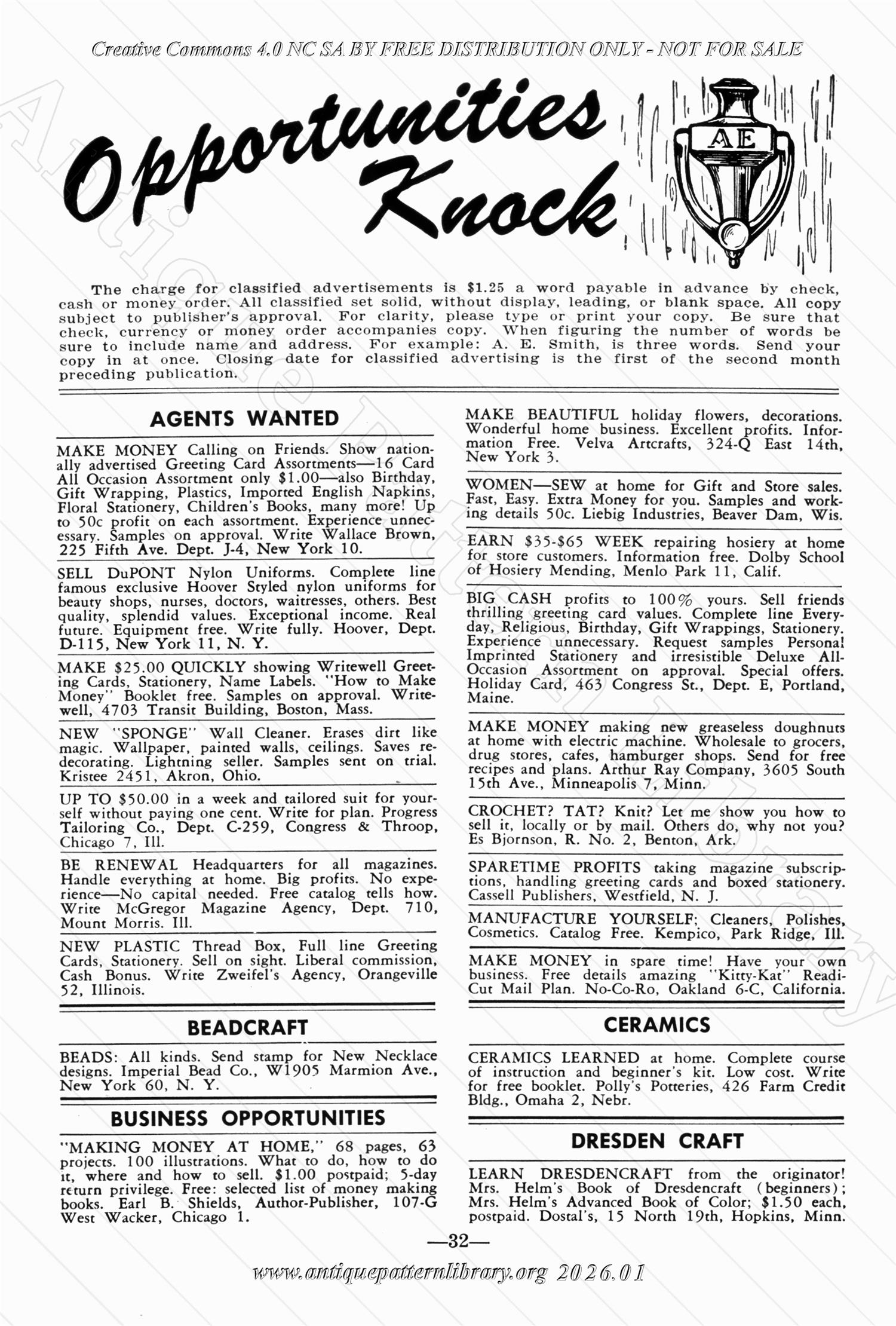 I-WB156 The Workbasket Volume 15 March 1950 No. 6