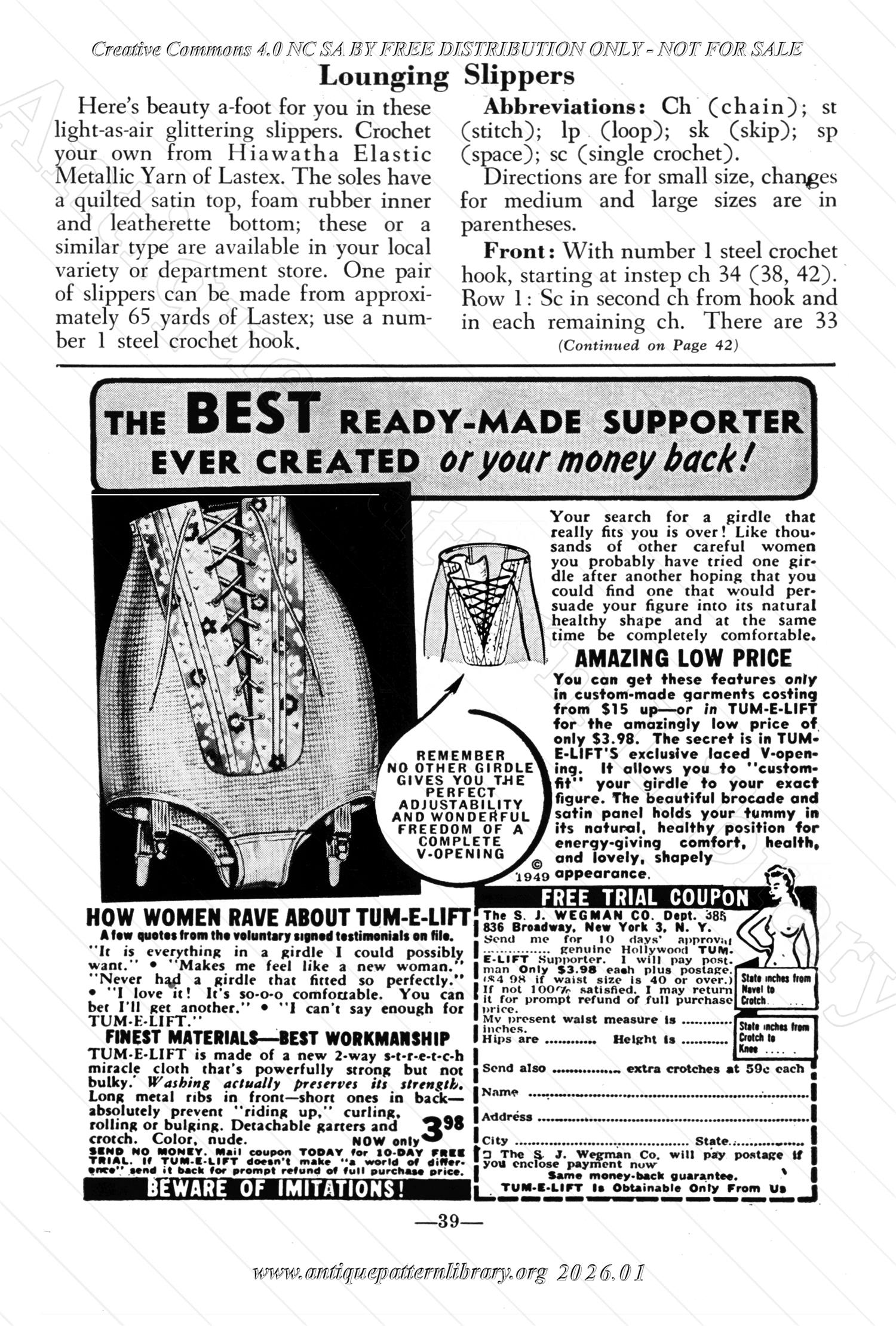 I-WB156 The Workbasket Volume 15 March 1950 No. 6