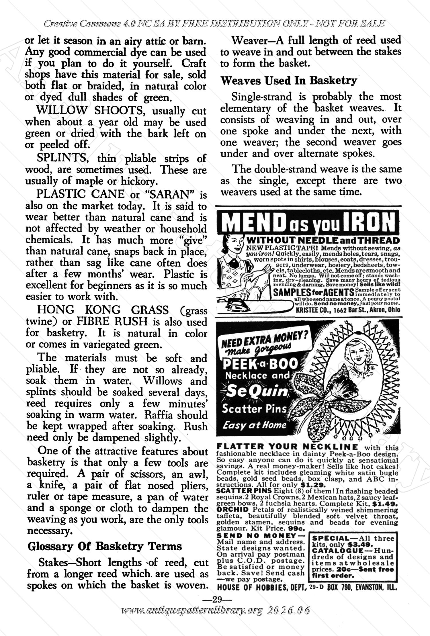 I-WB157 The Workbasket Volume 15 April 1950 No. 7