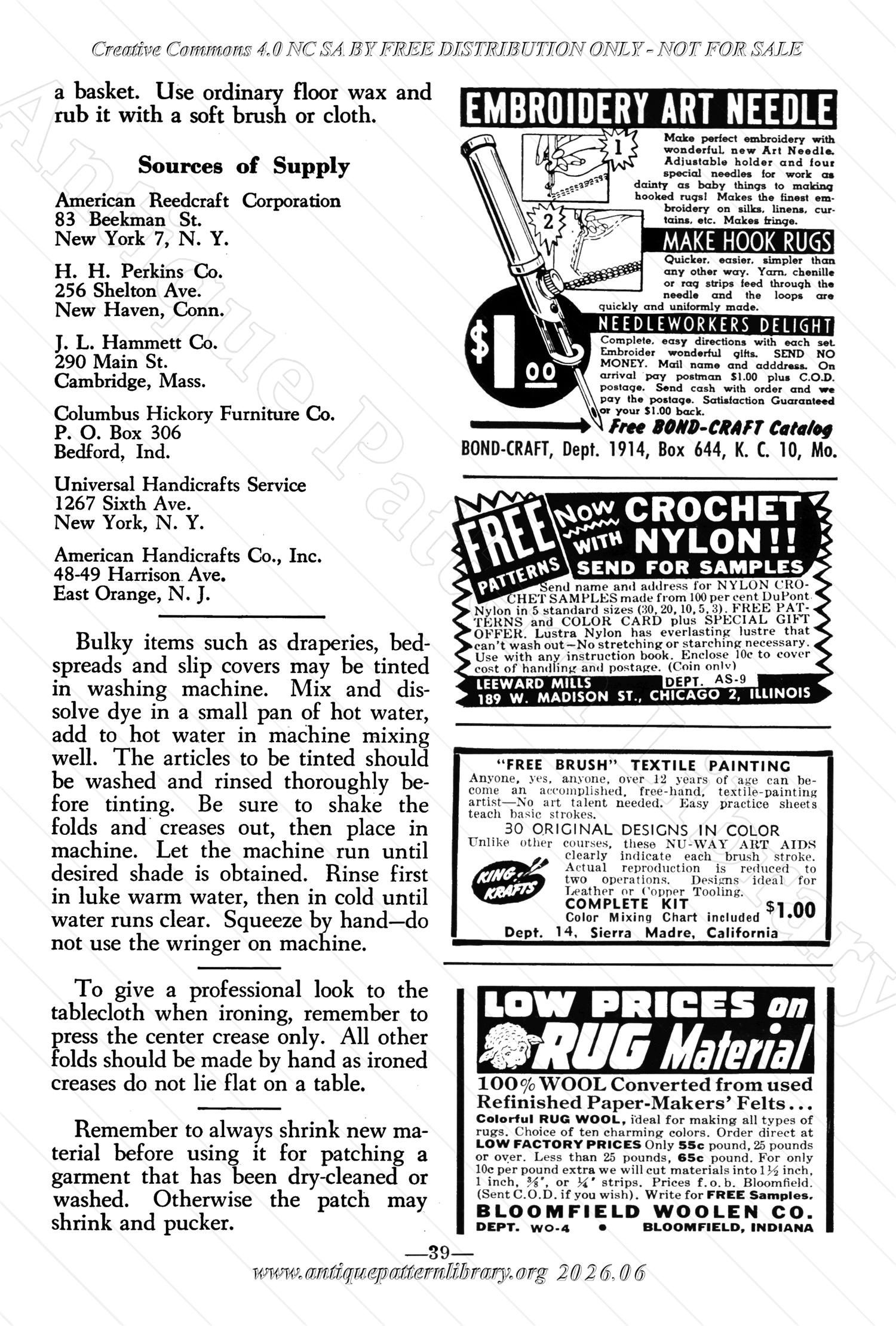 I-WB157 The Workbasket Volume 15 April 1950 No. 7