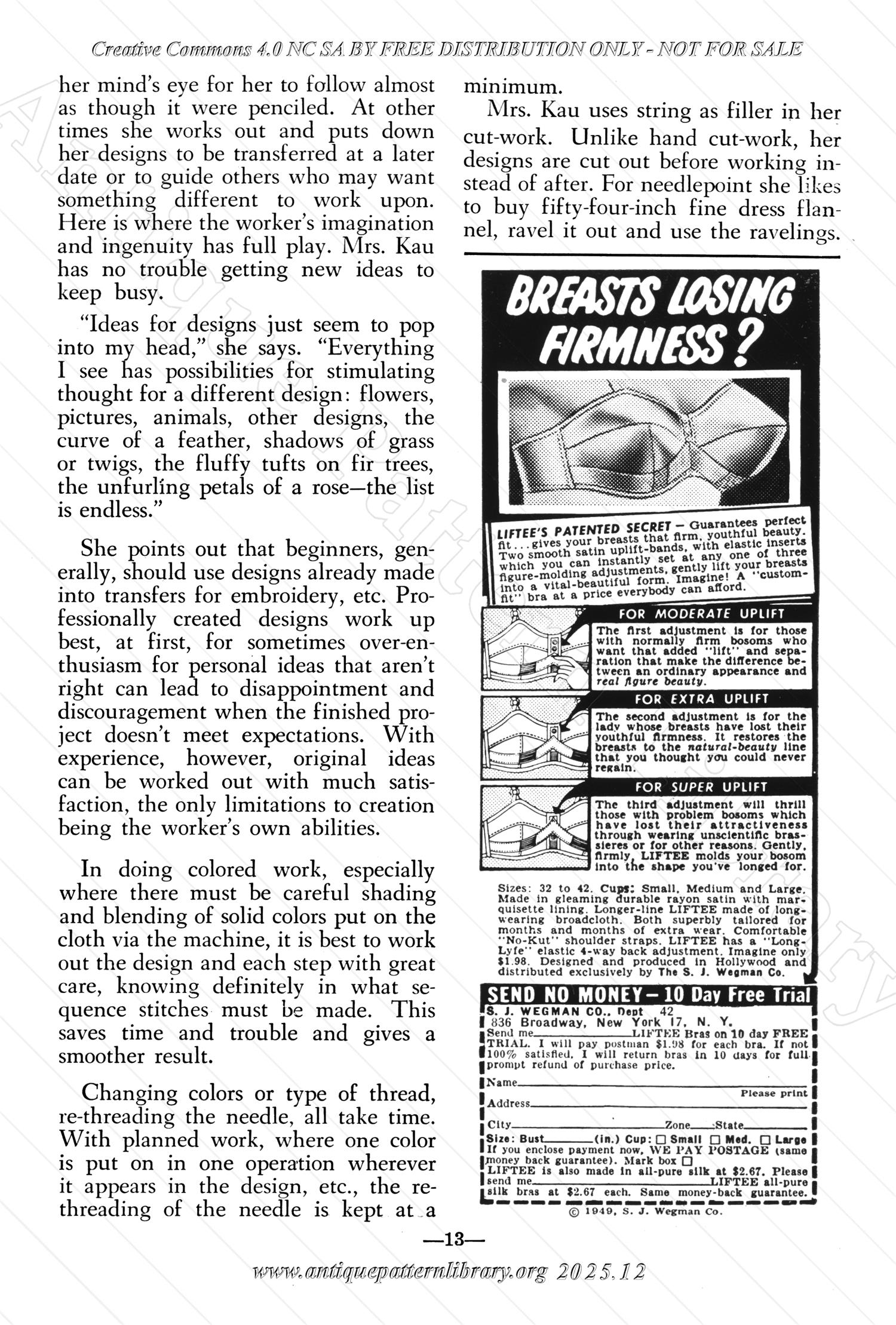 I-WB158 The Workbasket Volume 15 May 1950 No. 8