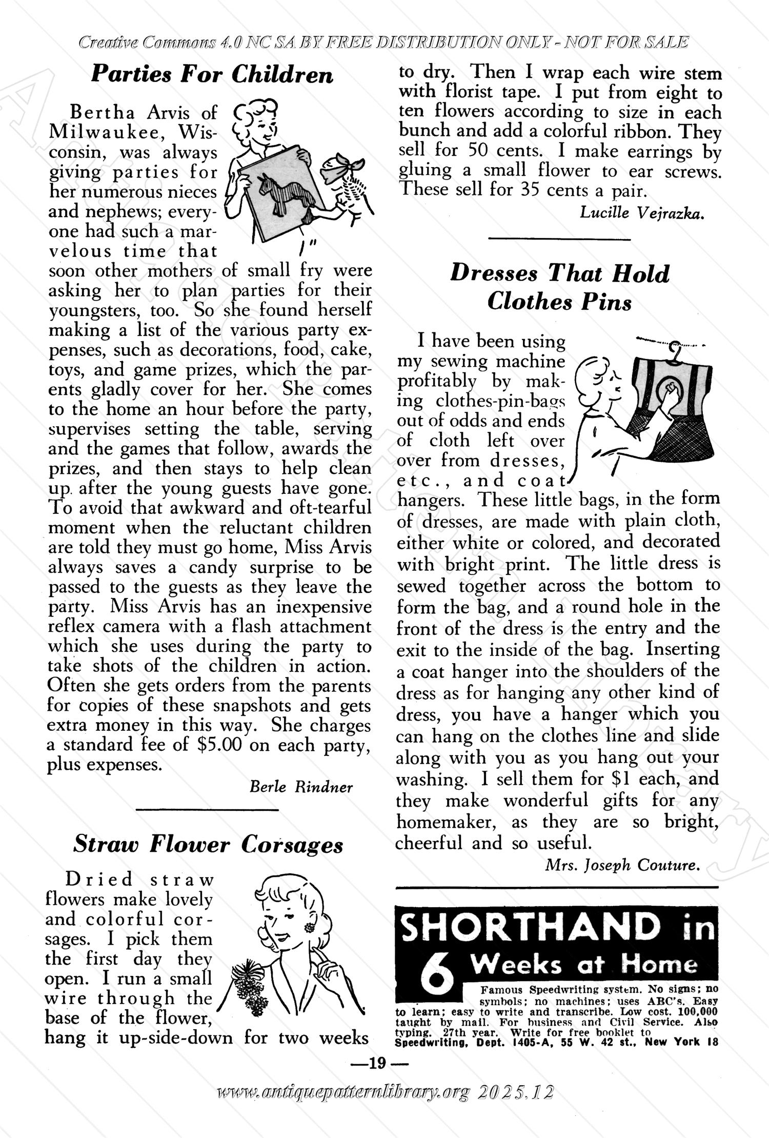 I-WB158 The Workbasket Volume 15 May 1950 No. 8