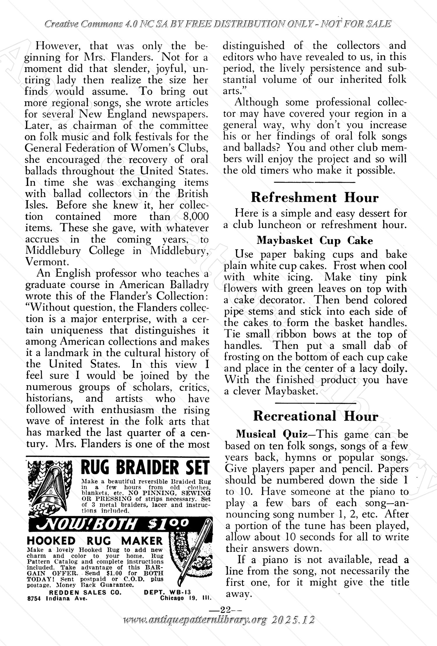 I-WB158 The Workbasket Volume 15 May 1950 No. 8