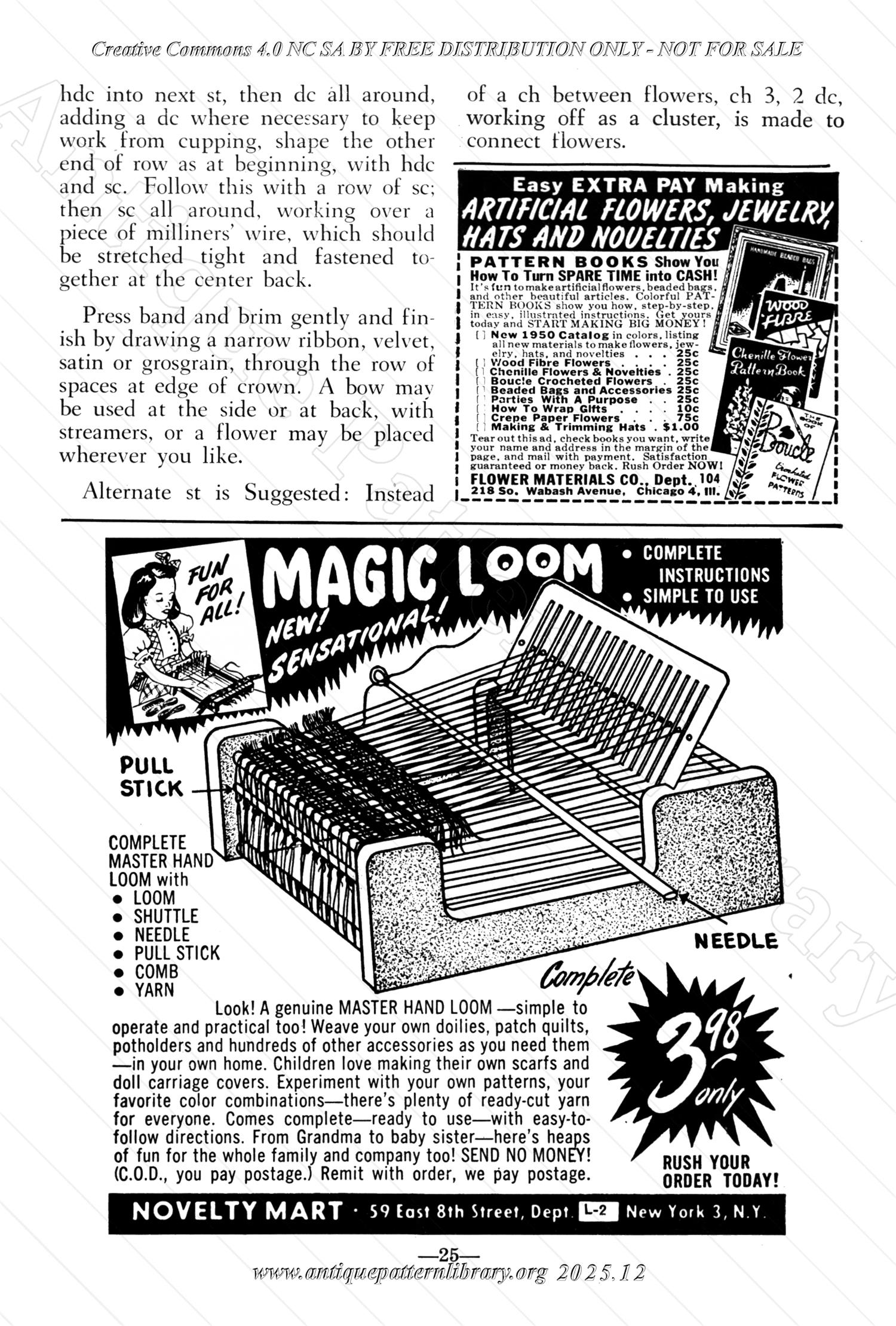 I-WB158 The Workbasket Volume 15 May 1950 No. 8