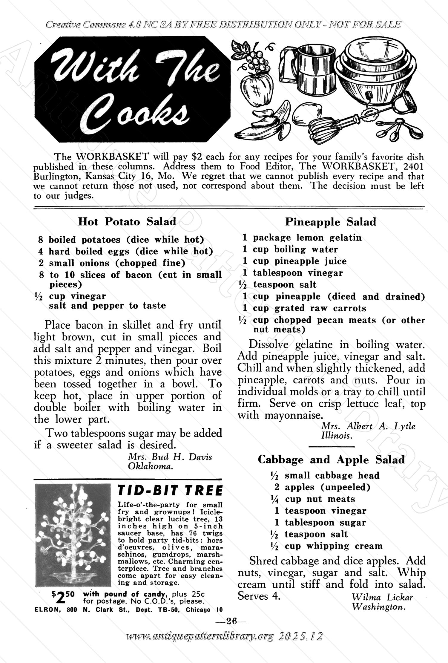 I-WB158 The Workbasket Volume 15 May 1950 No. 8