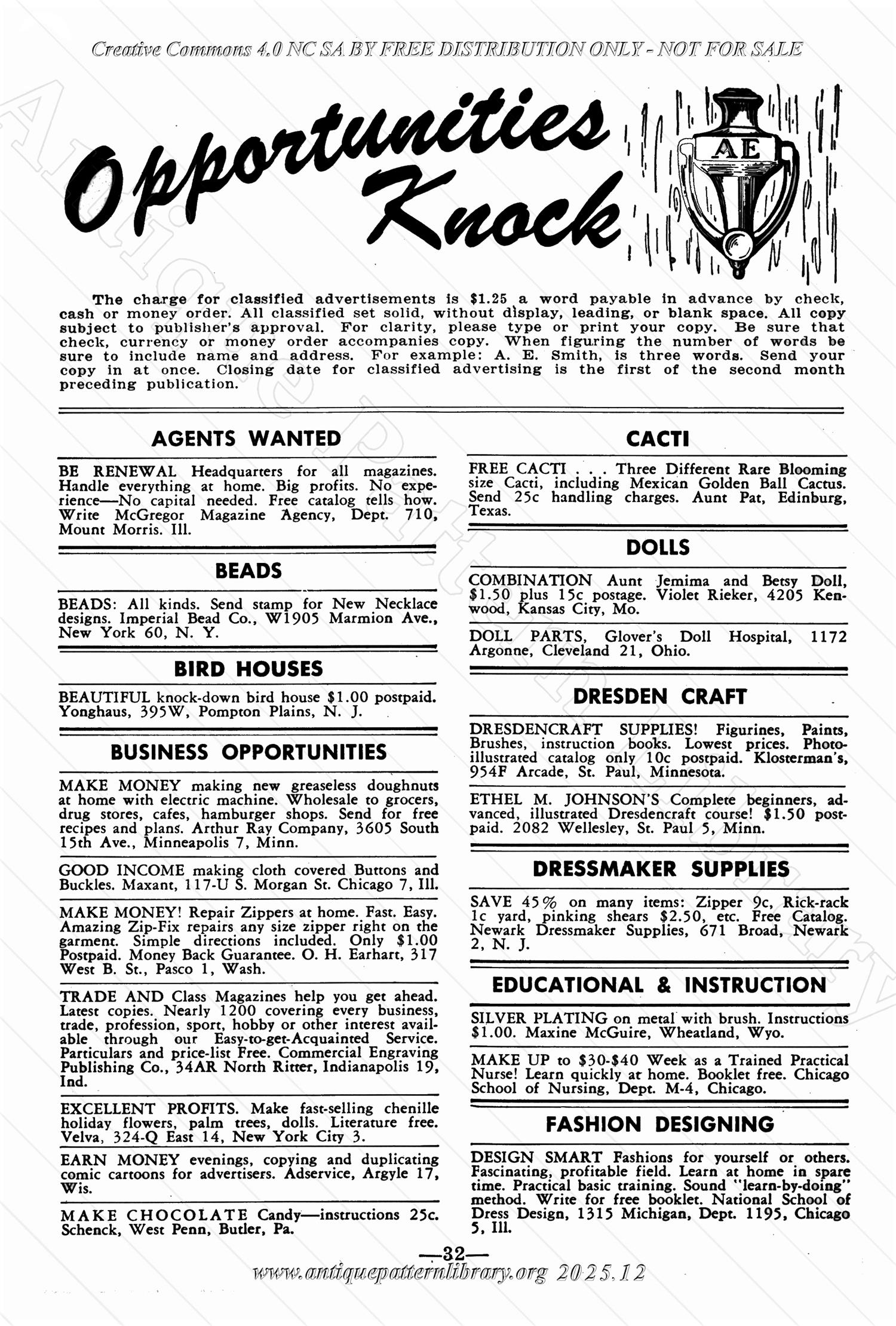 I-WB158 The Workbasket Volume 15 May 1950 No. 8