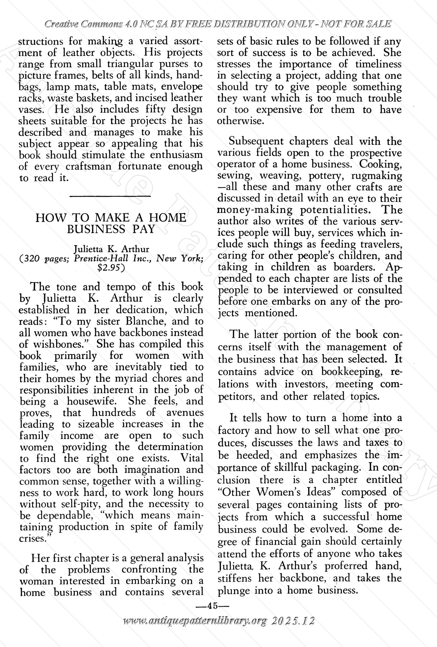 I-WB158 The Workbasket Volume 15 May 1950 No. 8