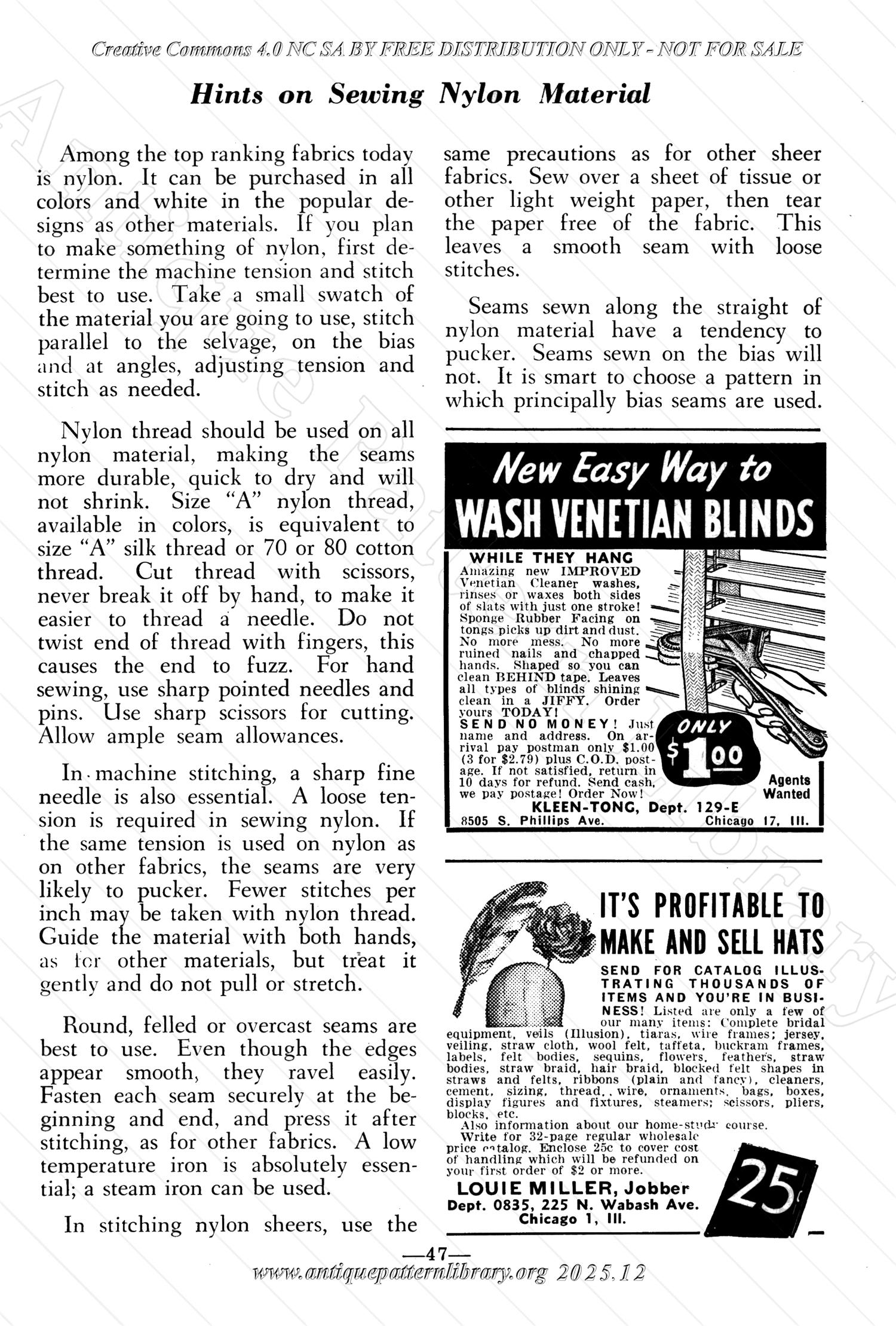 I-WB158 The Workbasket Volume 15 May 1950 No. 8