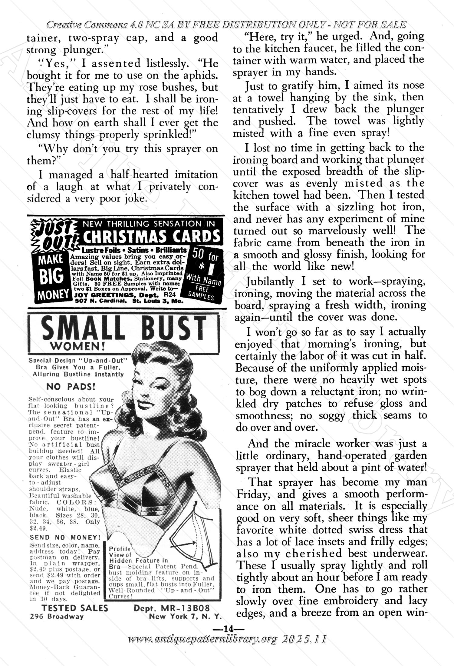 I-WB15B The Workbasket Volume 15 August 1950 No. 11