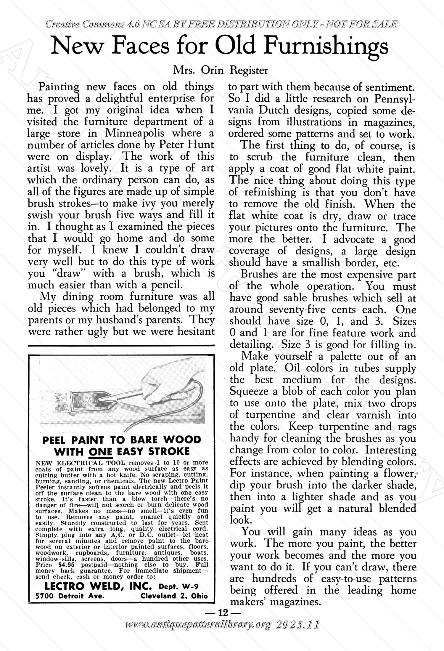 I-WB15C The Workbasket Volume 15 September 1950 No. 12