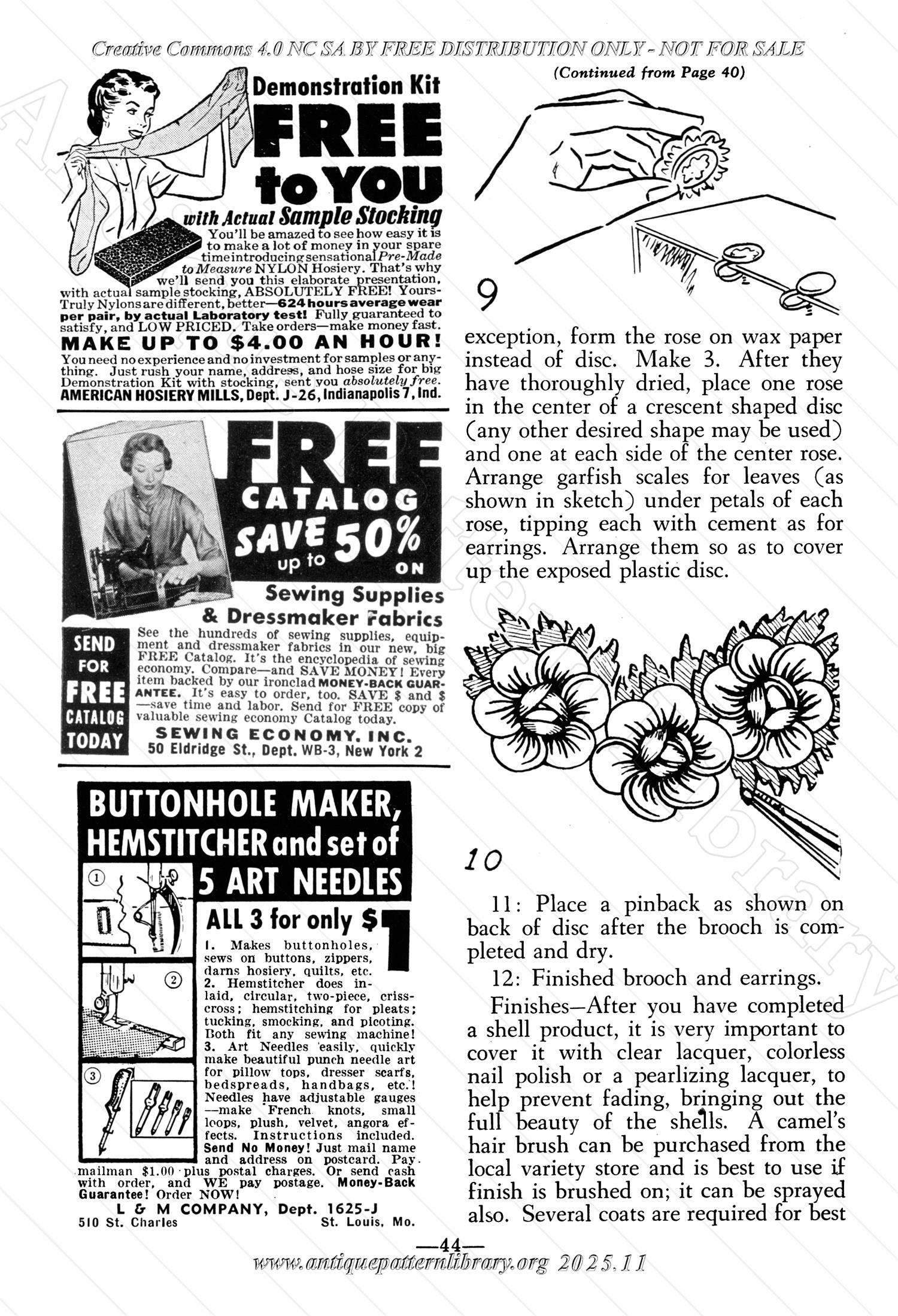 I-WB15C The Workbasket Volume 15 September 1950 No. 12