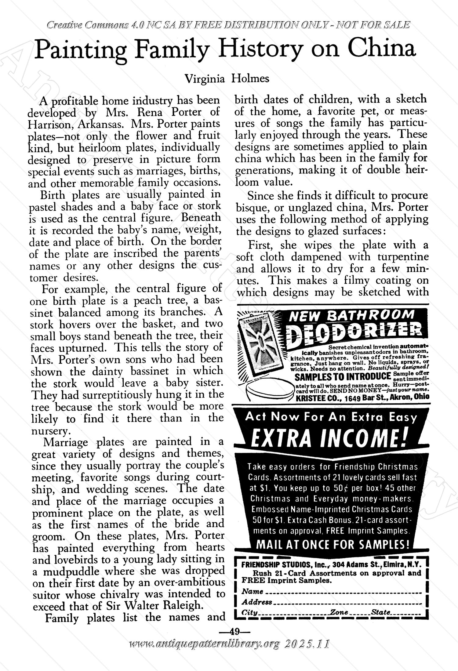 I-WB15C The Workbasket Volume 15 September 1950 No. 12