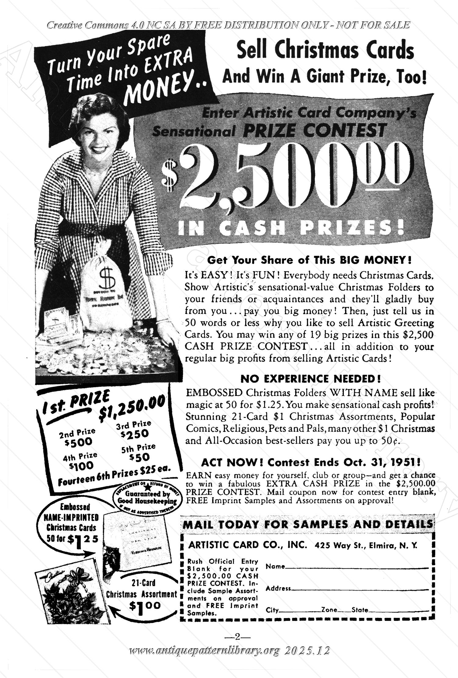 I-WB171f The Workbasket Volume 17 - October 1951 - No. 1