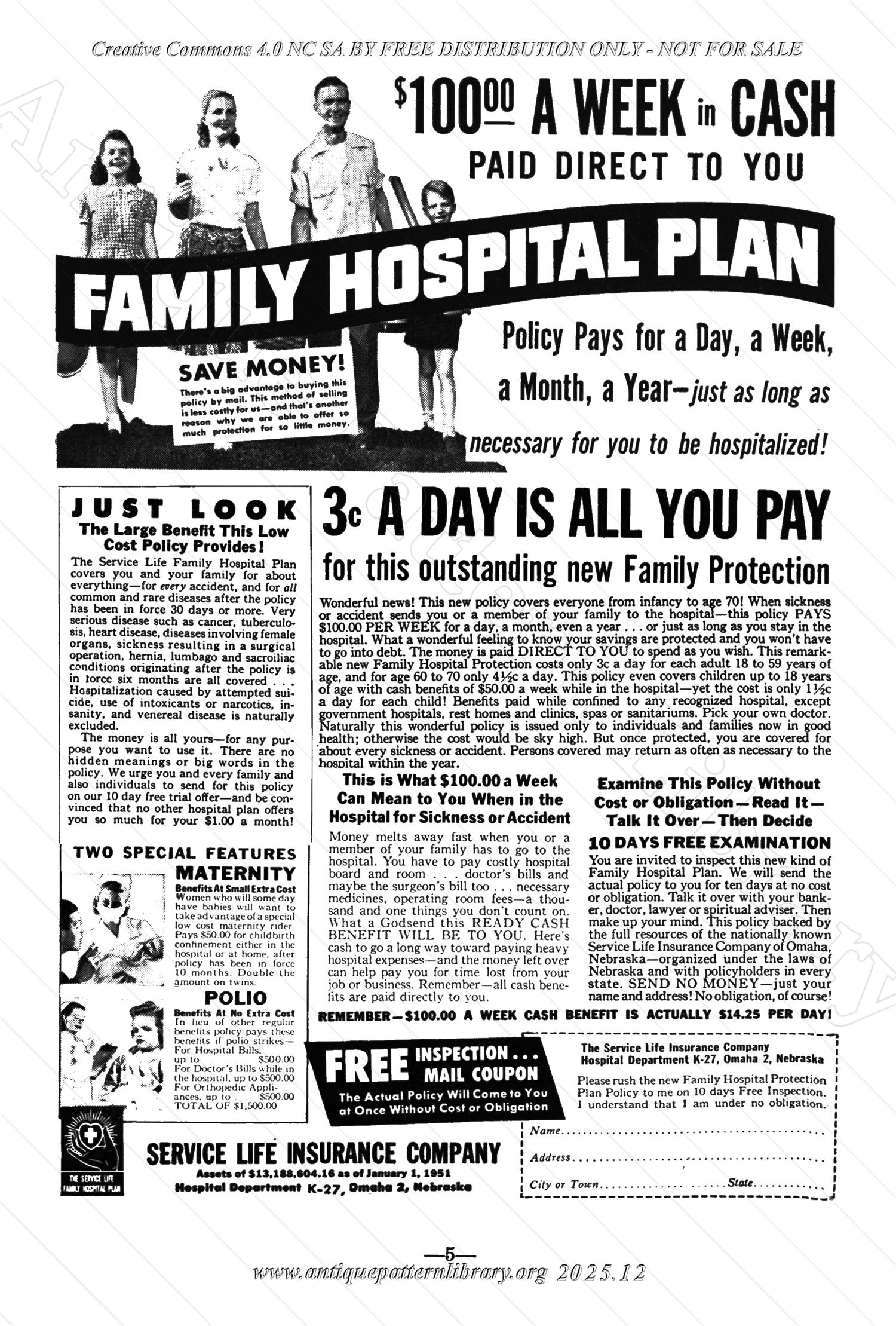 I-WB171f The Workbasket Volume 17 - October 1951 - No. 1