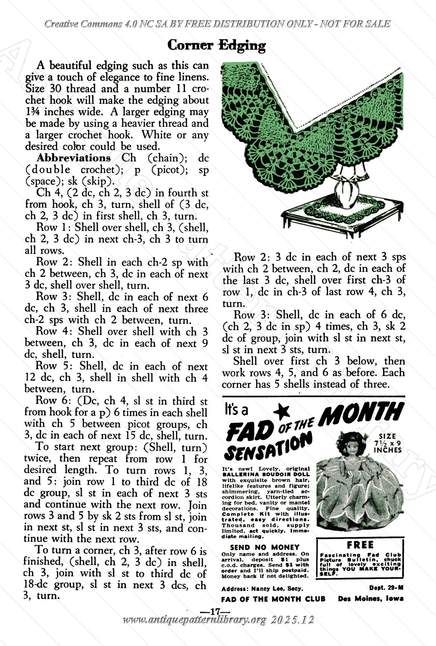 I-WB171f The Workbasket Volume 17 - October 1951 - No. 1