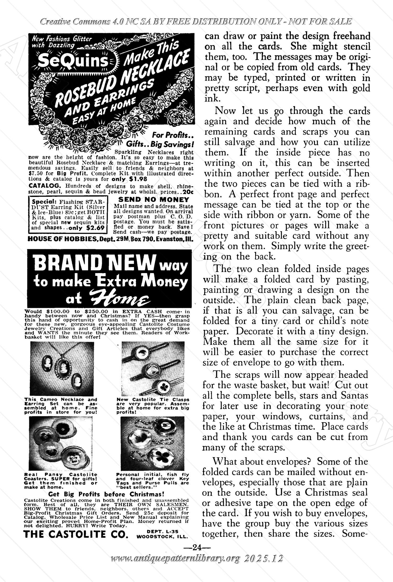 I-WB171f The Workbasket Volume 17 - October 1951 - No. 1