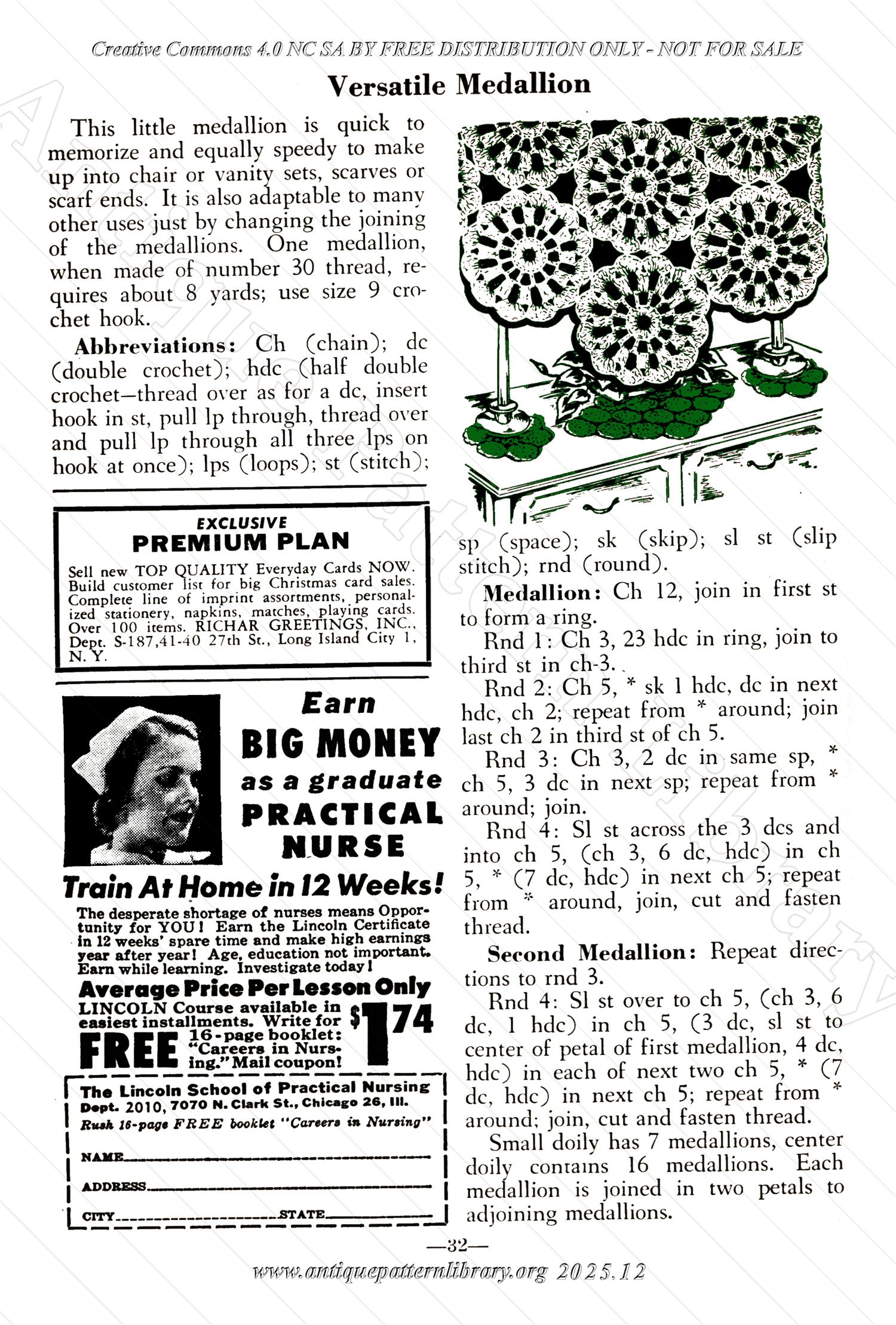 I-WB171f The Workbasket Volume 17 - October 1951 - No. 1