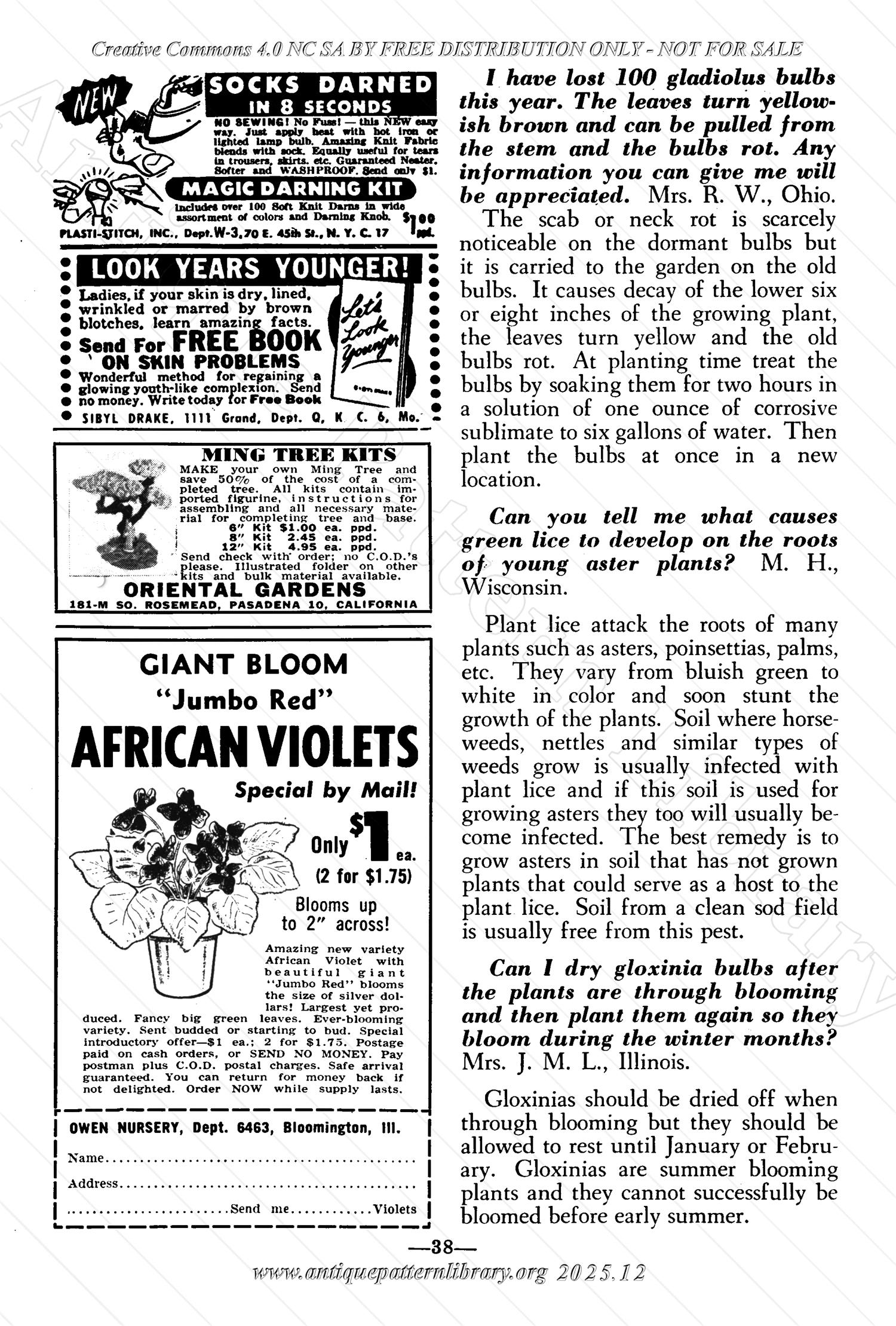 I-WB171f The Workbasket Volume 17 - October 1951 - No. 1