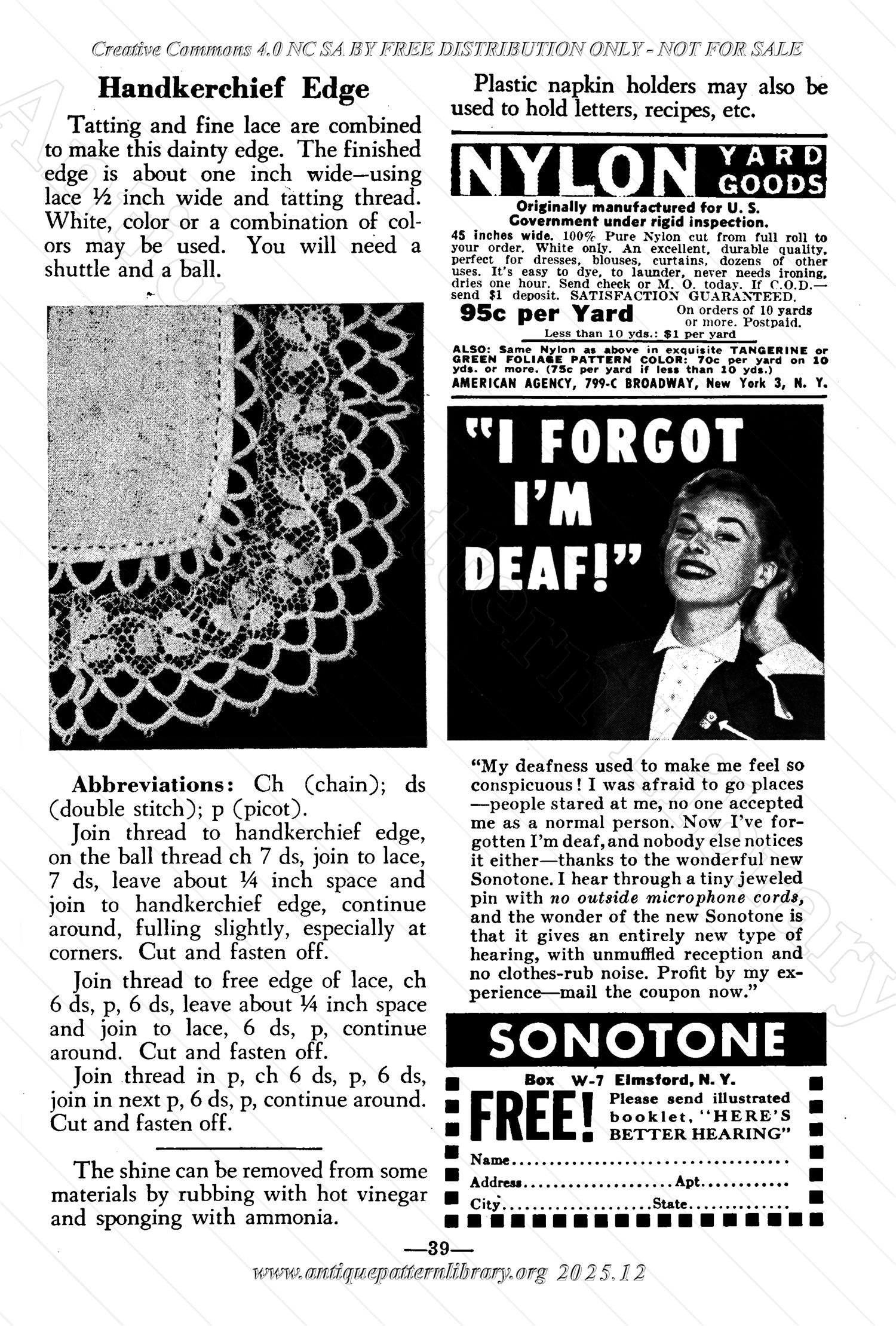 I-WB171f The Workbasket Volume 17 - October 1951 - No. 1