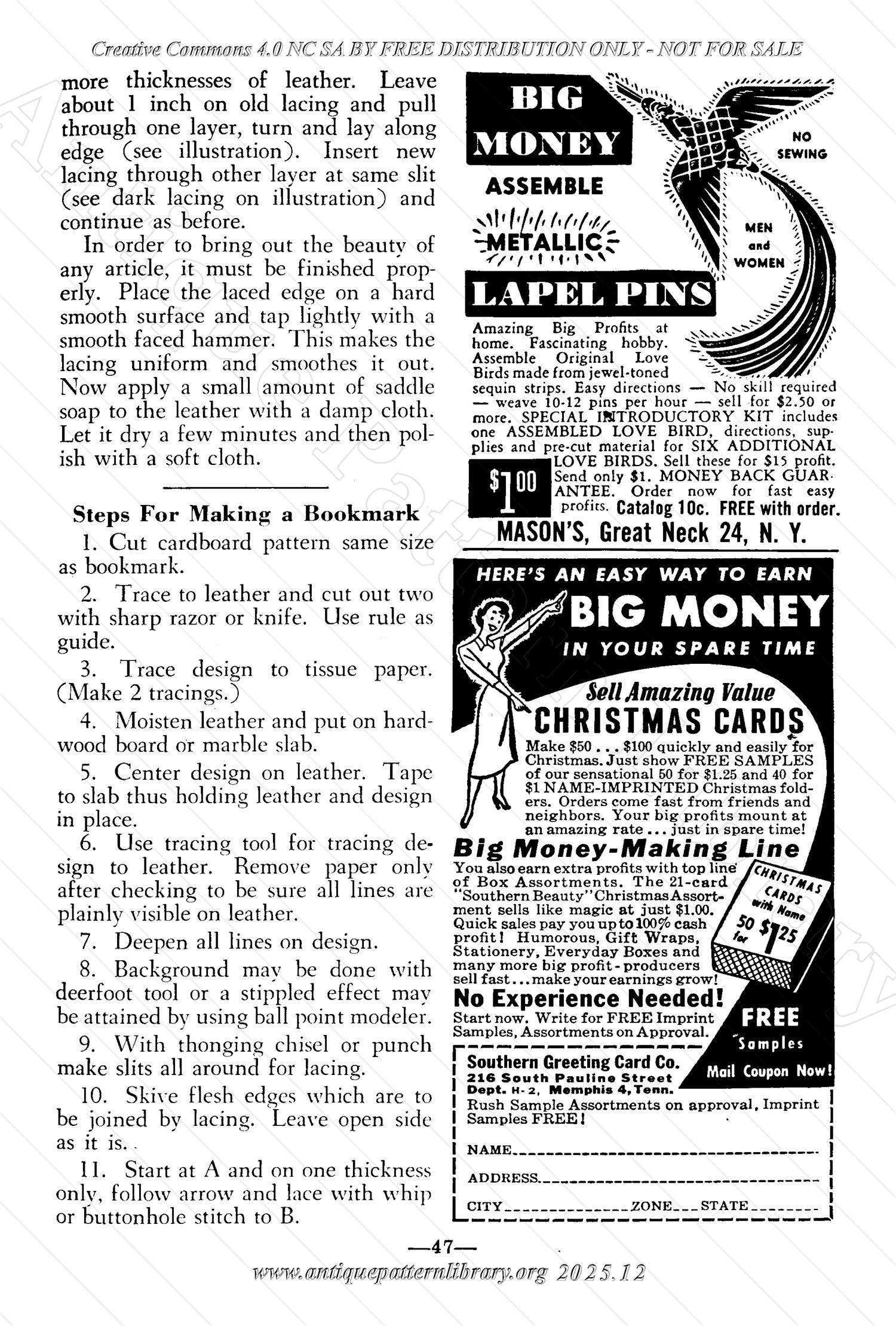 I-WB171f The Workbasket Volume 17 - October 1951 - No. 1