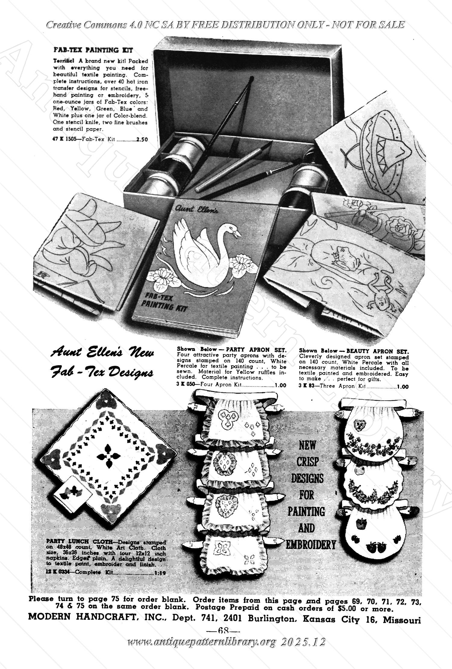 I-WB171f The Workbasket Volume 17 - October 1951 - No. 1