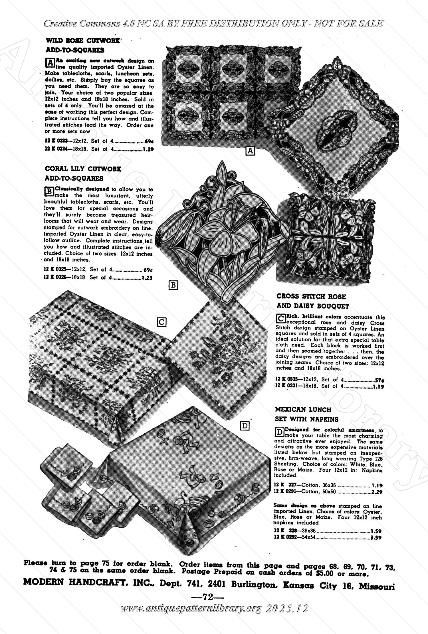 I-WB171f The Workbasket Volume 17 - October 1951 - No. 1