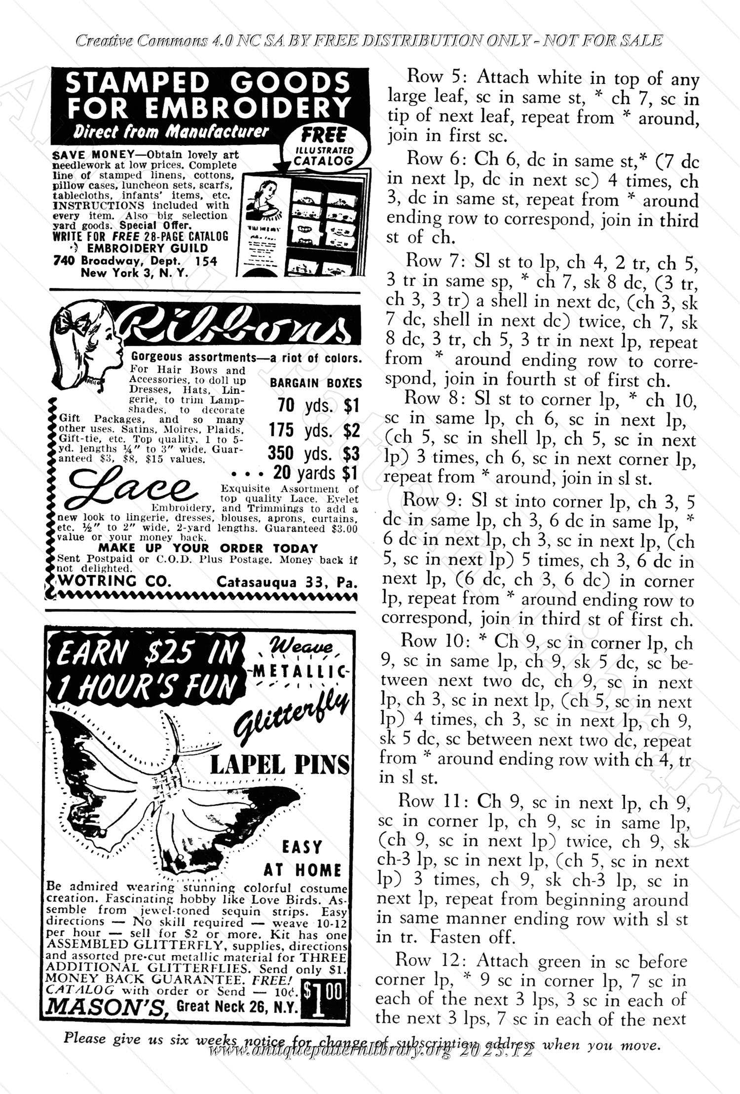 I-WB174 The Workbasket Volume 17 January 1952 No. 4