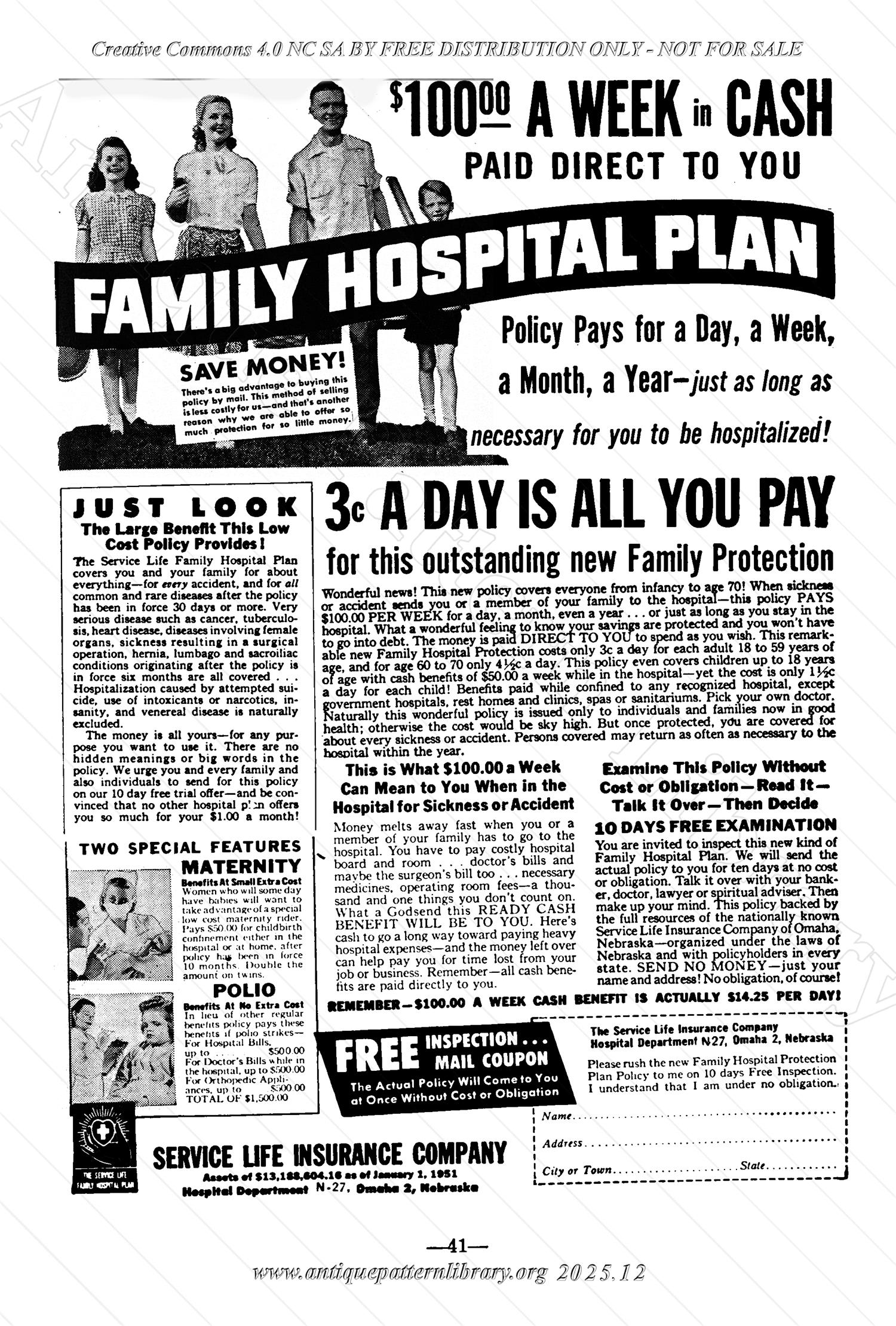 I-WB174 The Workbasket Volume 17 January 1952 No. 4