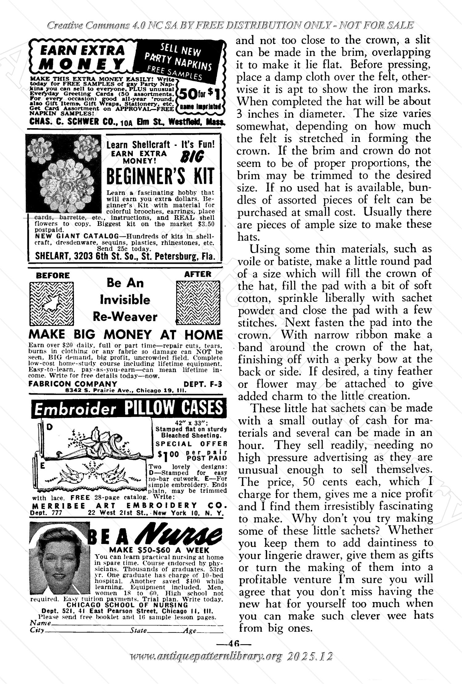 I-WB174 The Workbasket Volume 17 January 1952 No. 4