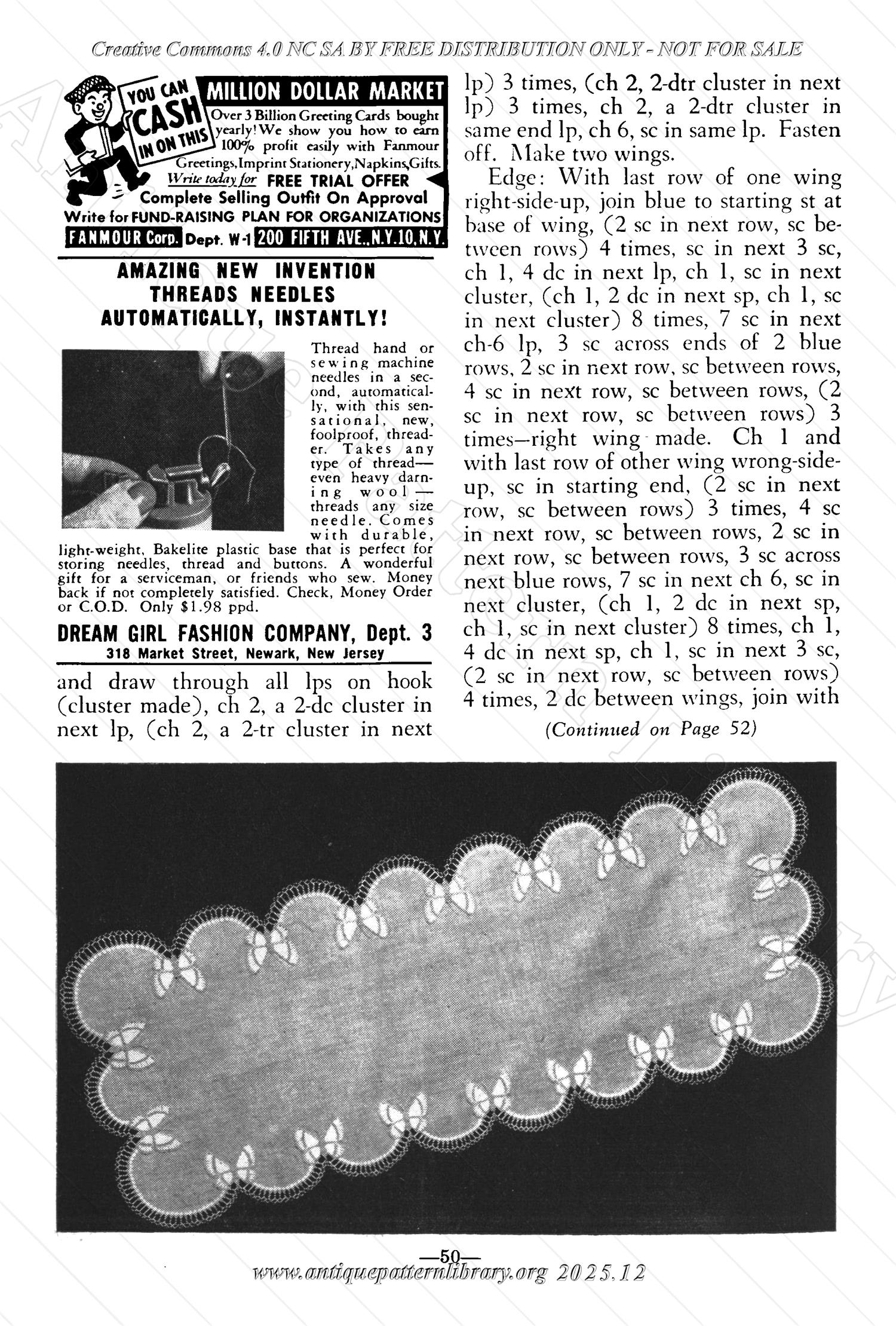 I-WB174 The Workbasket Volume 17 January 1952 No. 4