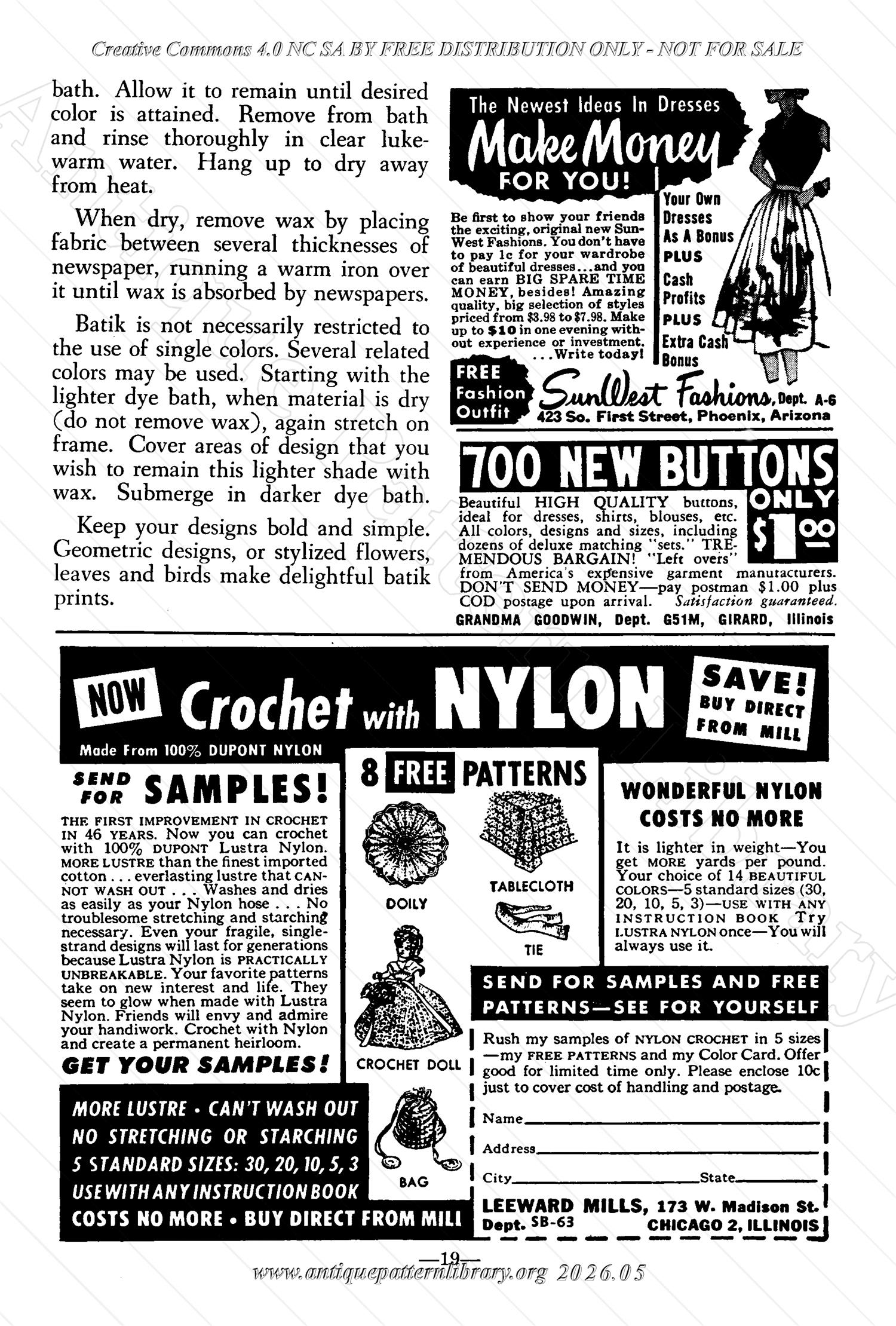 I-WB175 The Workbasket Volume 17 February 1952 No. 5