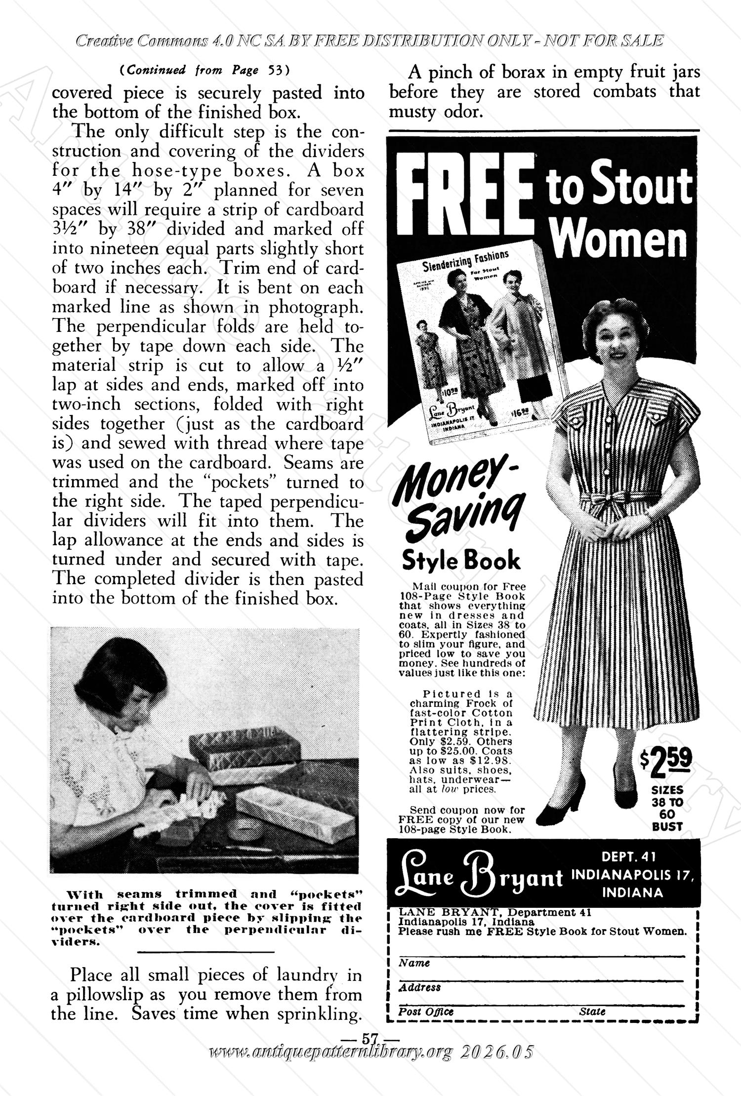 I-WB175 The Workbasket Volume 17 February 1952 No. 5