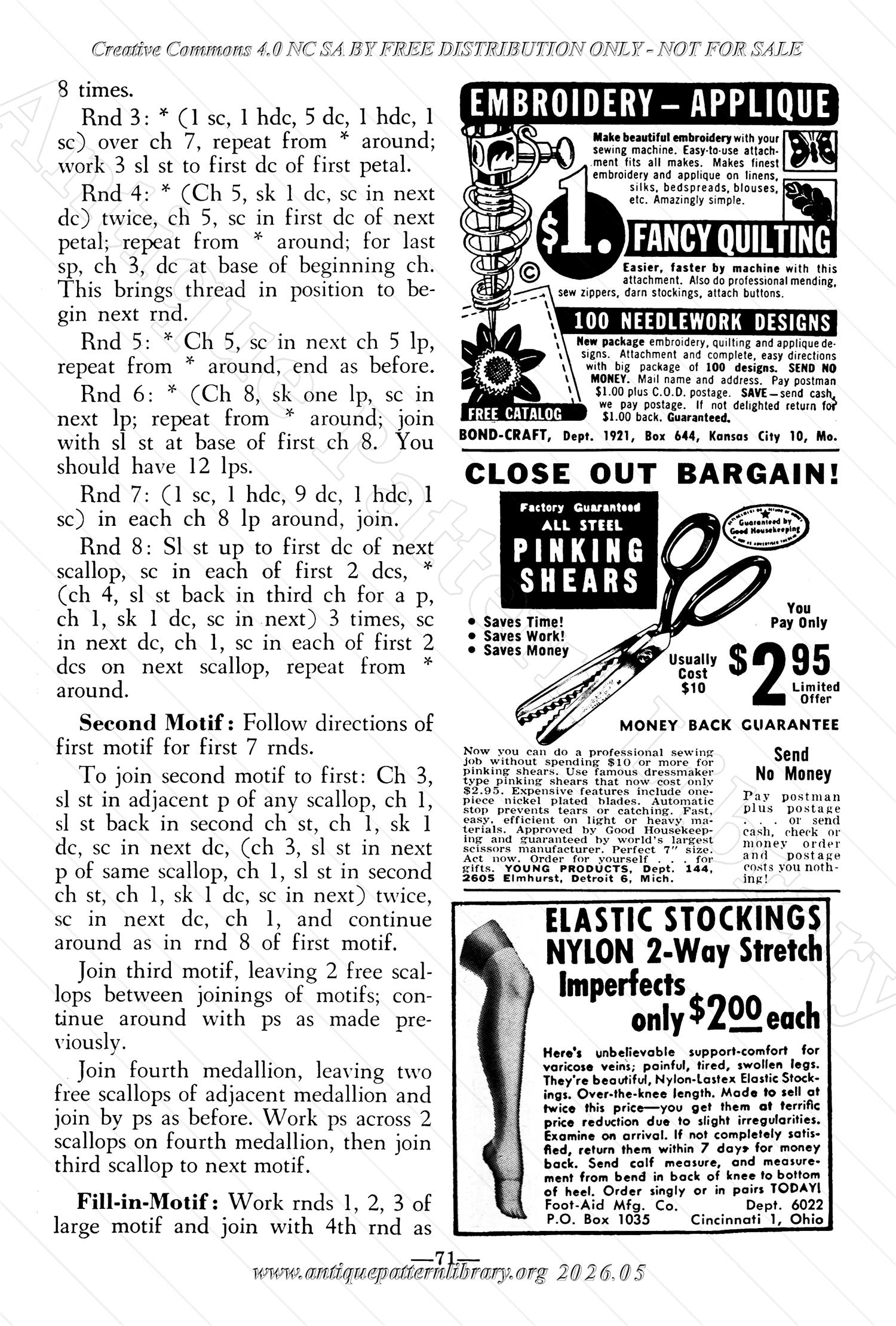 I-WB175 The Workbasket Volume 17 February 1952 No. 5