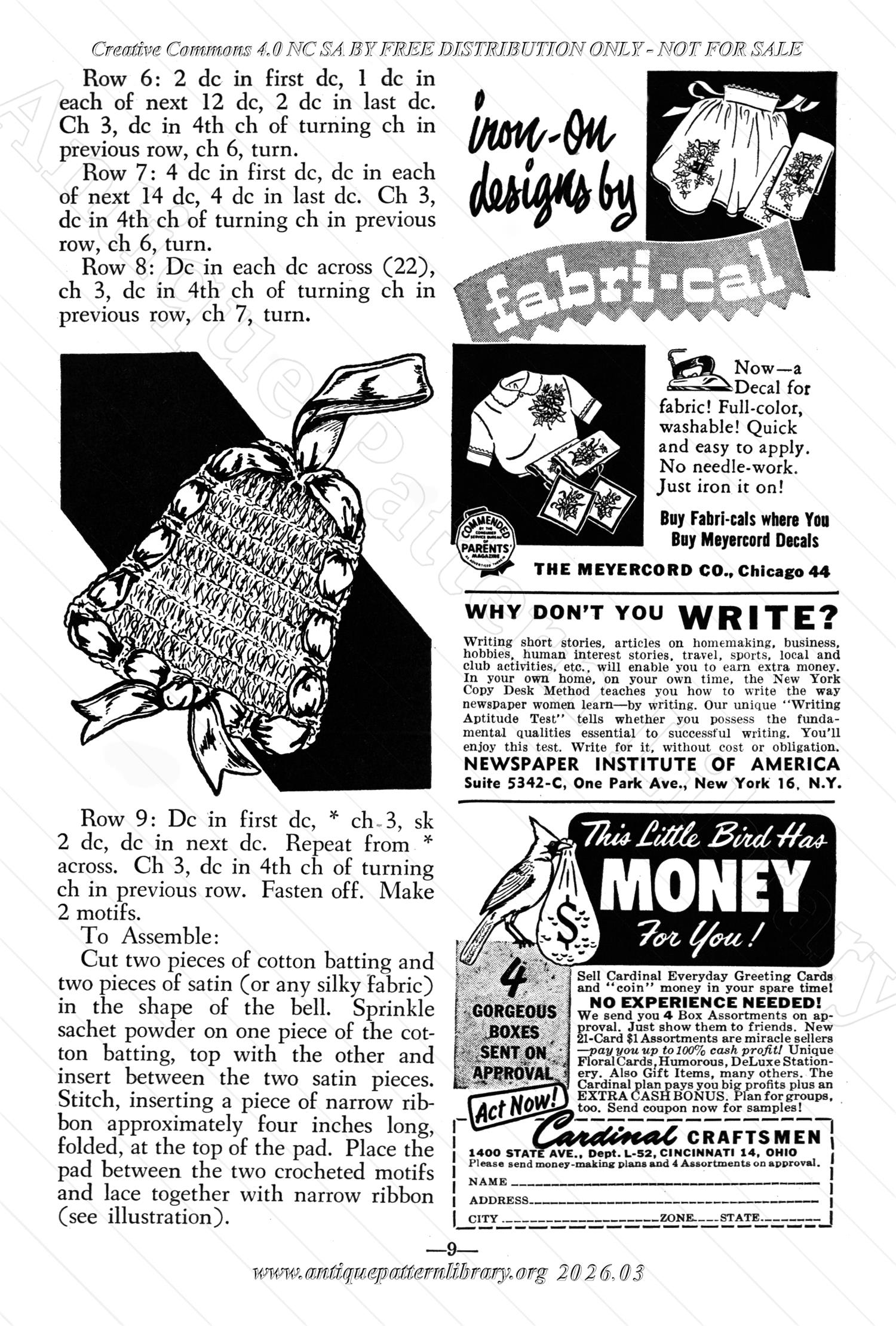 I-WB176 The Workbasket Volume 17 March 1952 No. 6