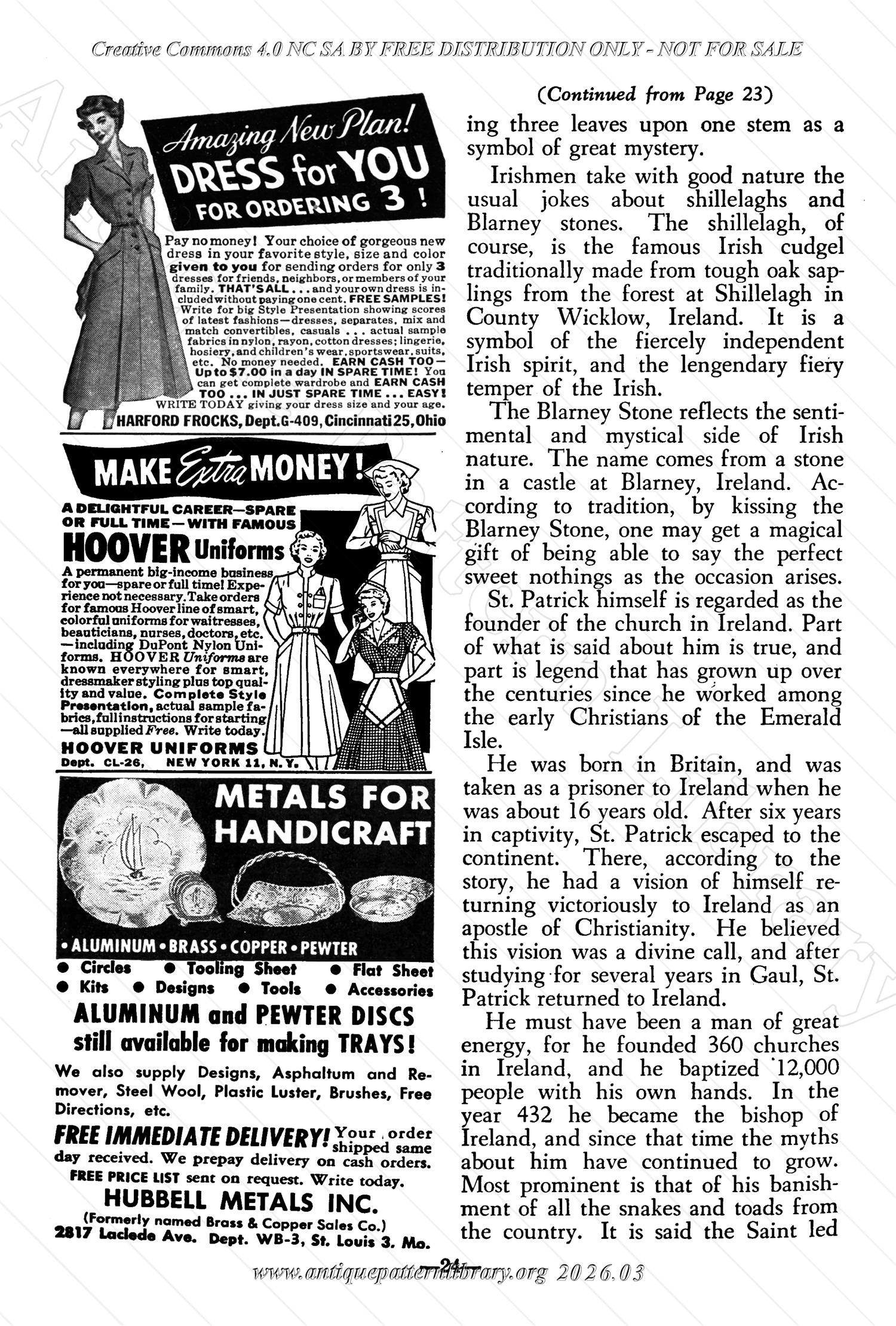 I-WB176 The Workbasket Volume 17 March 1952 No. 6