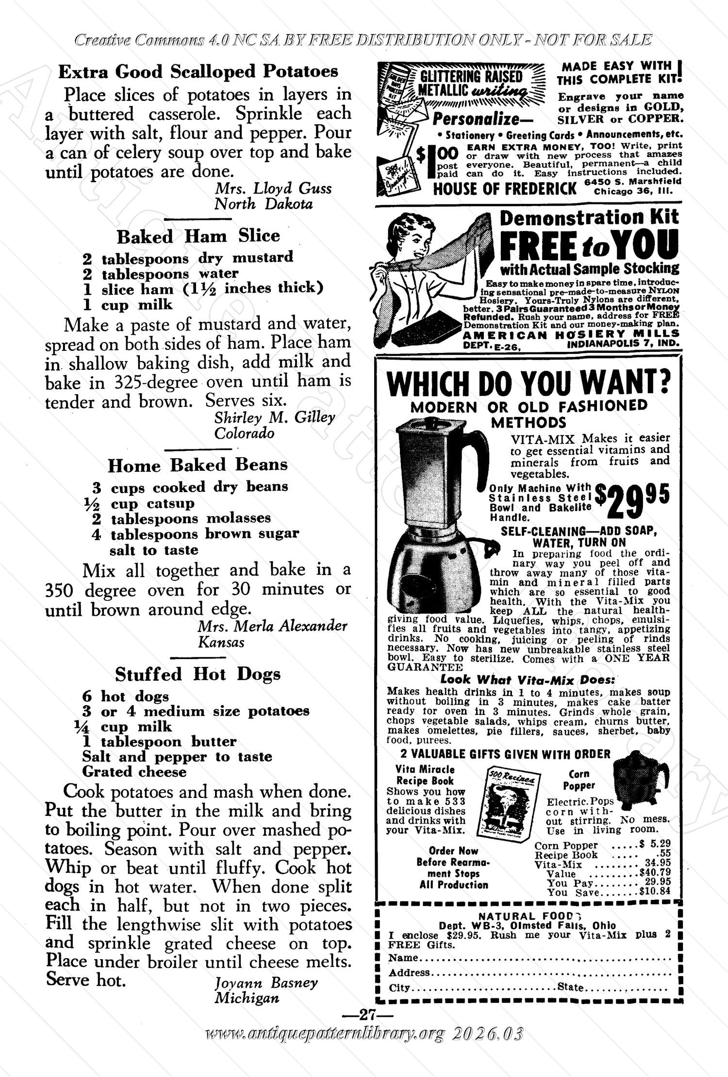 I-WB176 The Workbasket Volume 17 March 1952 No. 6