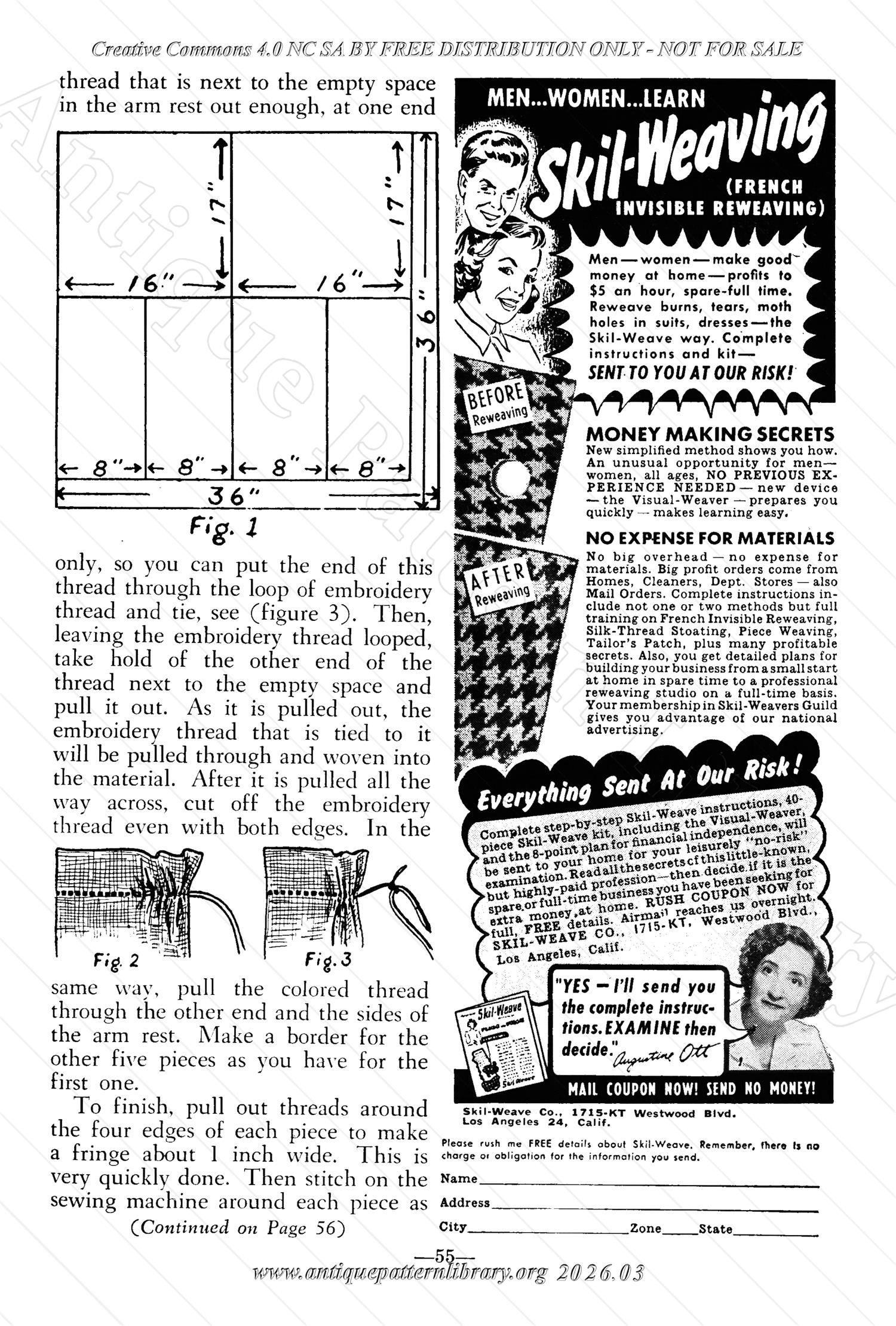 I-WB176 The Workbasket Volume 17 March 1952 No. 6