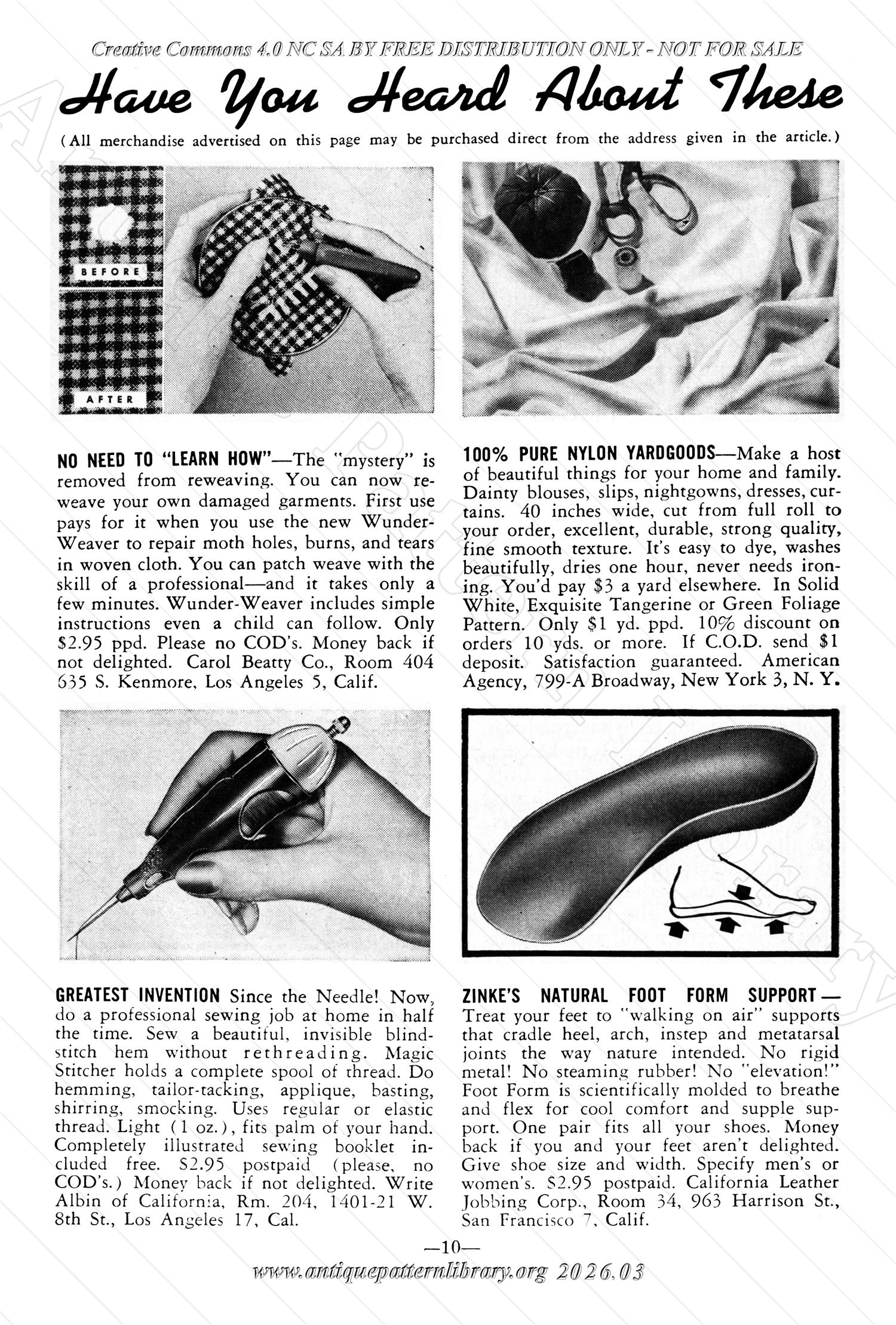 I-WB177 The Workbasket Volume 17 April 1952 No. 7