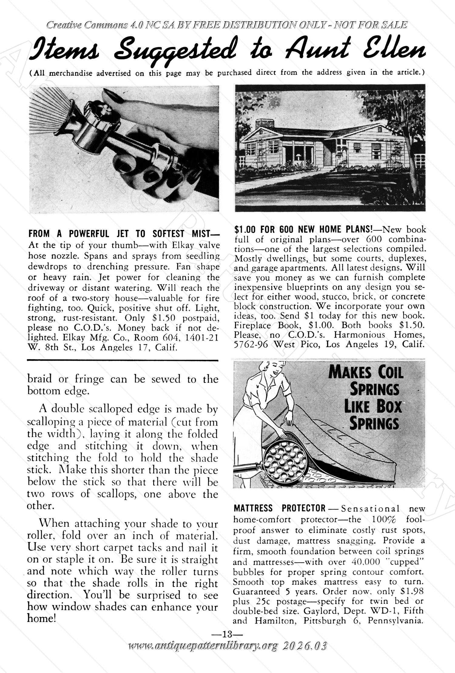 I-WB177 The Workbasket Volume 17 April 1952 No. 7