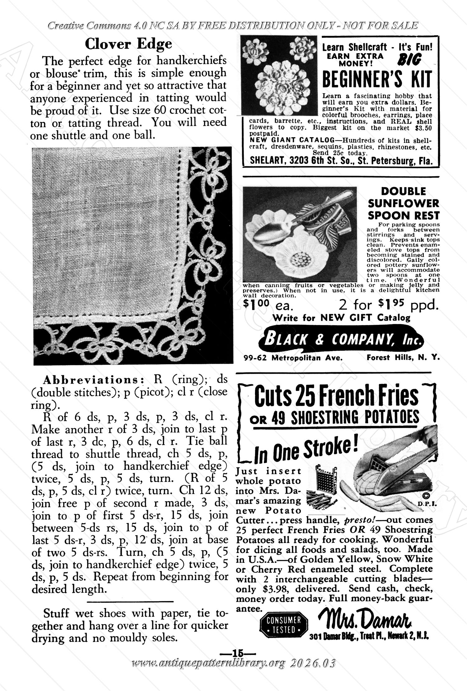 I-WB177 The Workbasket Volume 17 April 1952 No. 7
