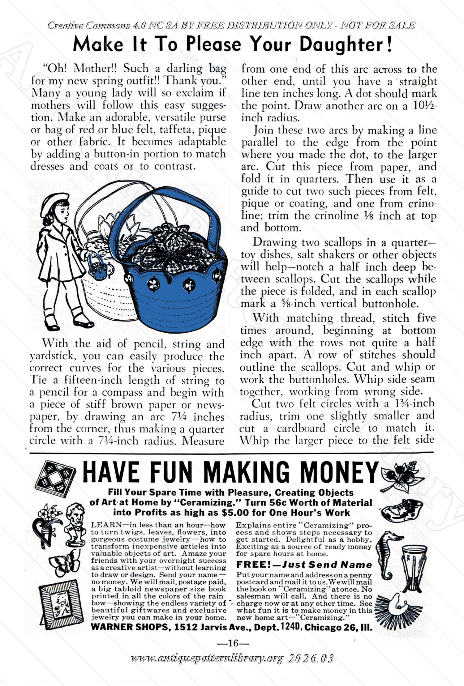 I-WB177 The Workbasket Volume 17 April 1952 No. 7