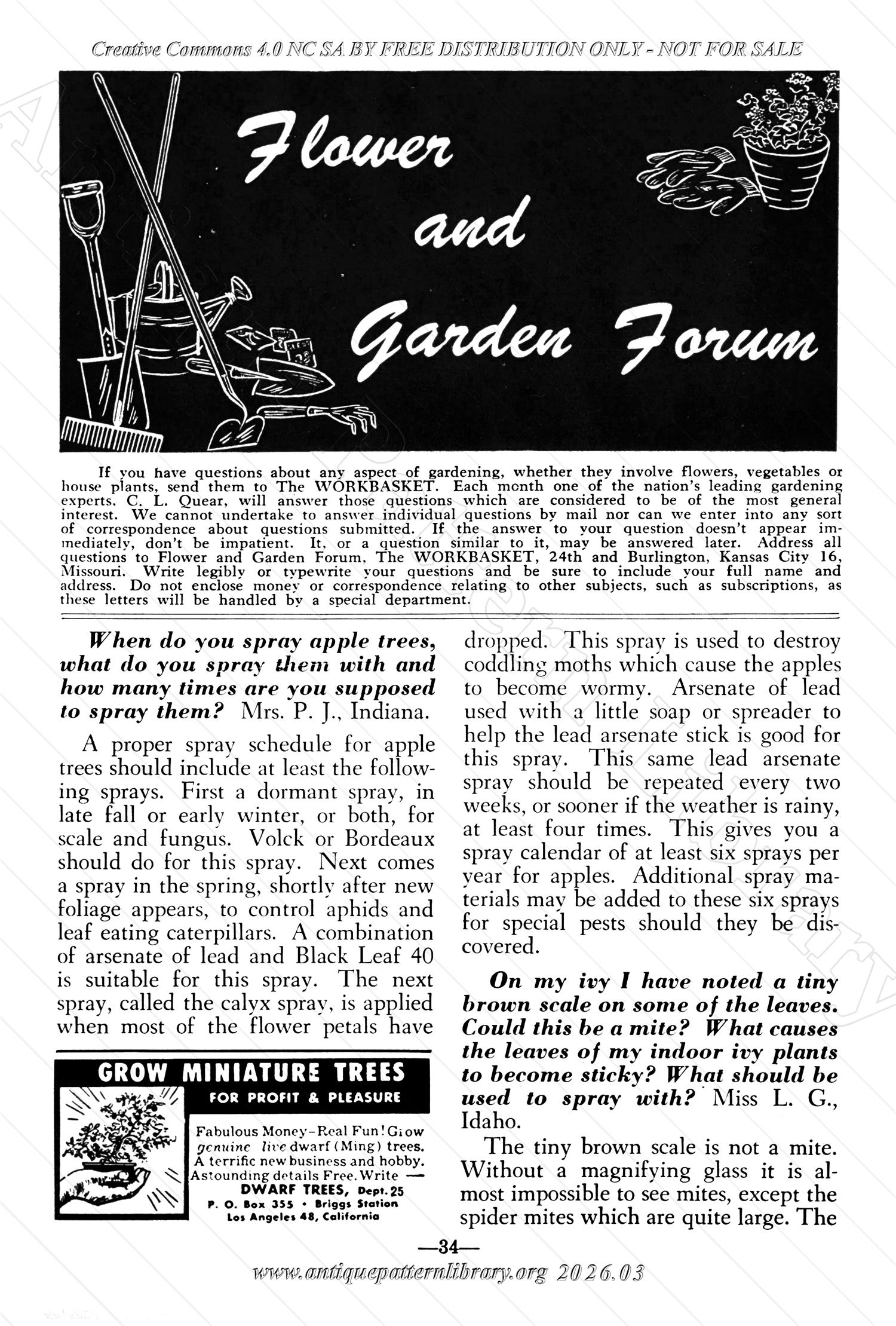 I-WB177 The Workbasket Volume 17 April 1952 No. 7