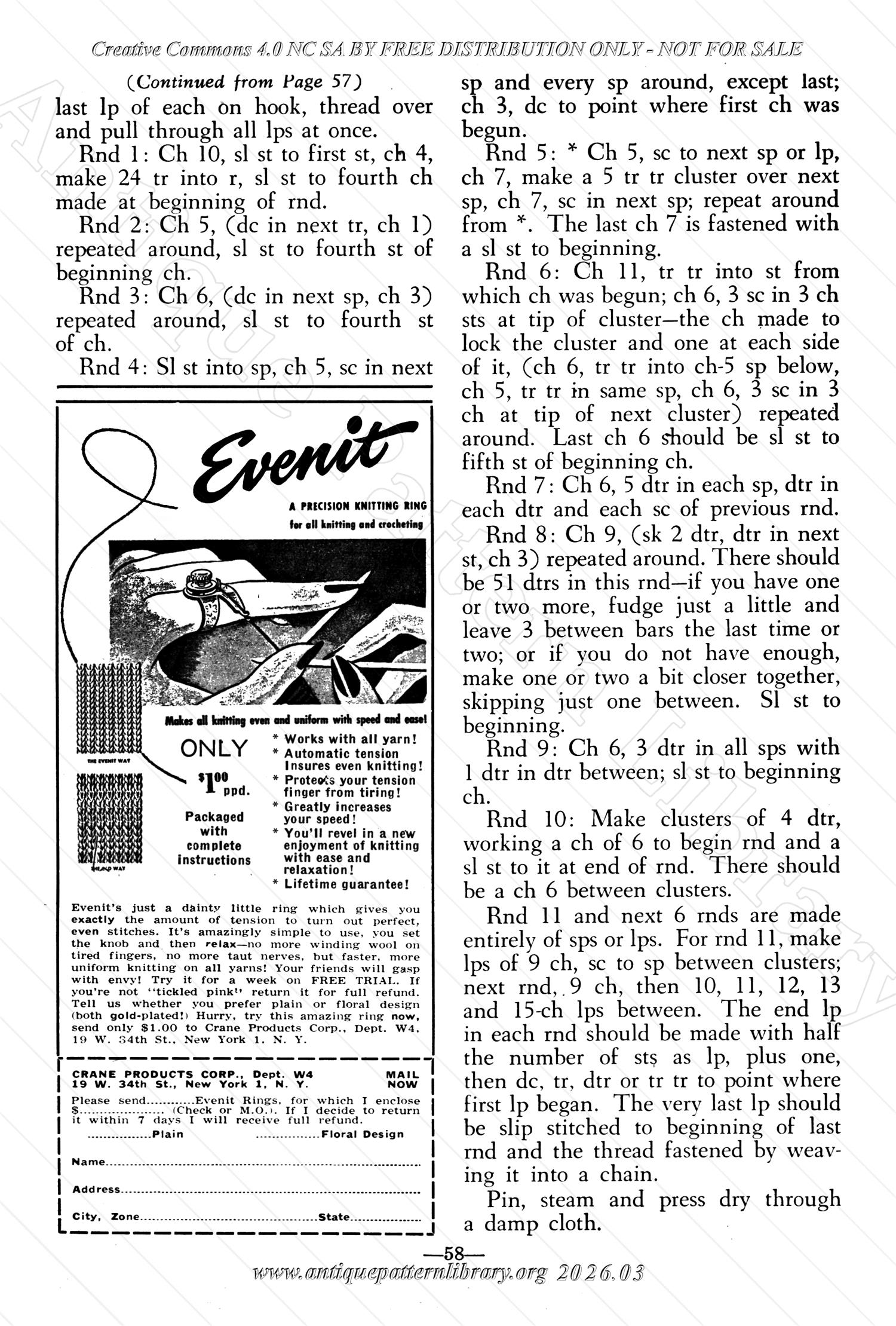 I-WB177 The Workbasket Volume 17 April 1952 No. 7