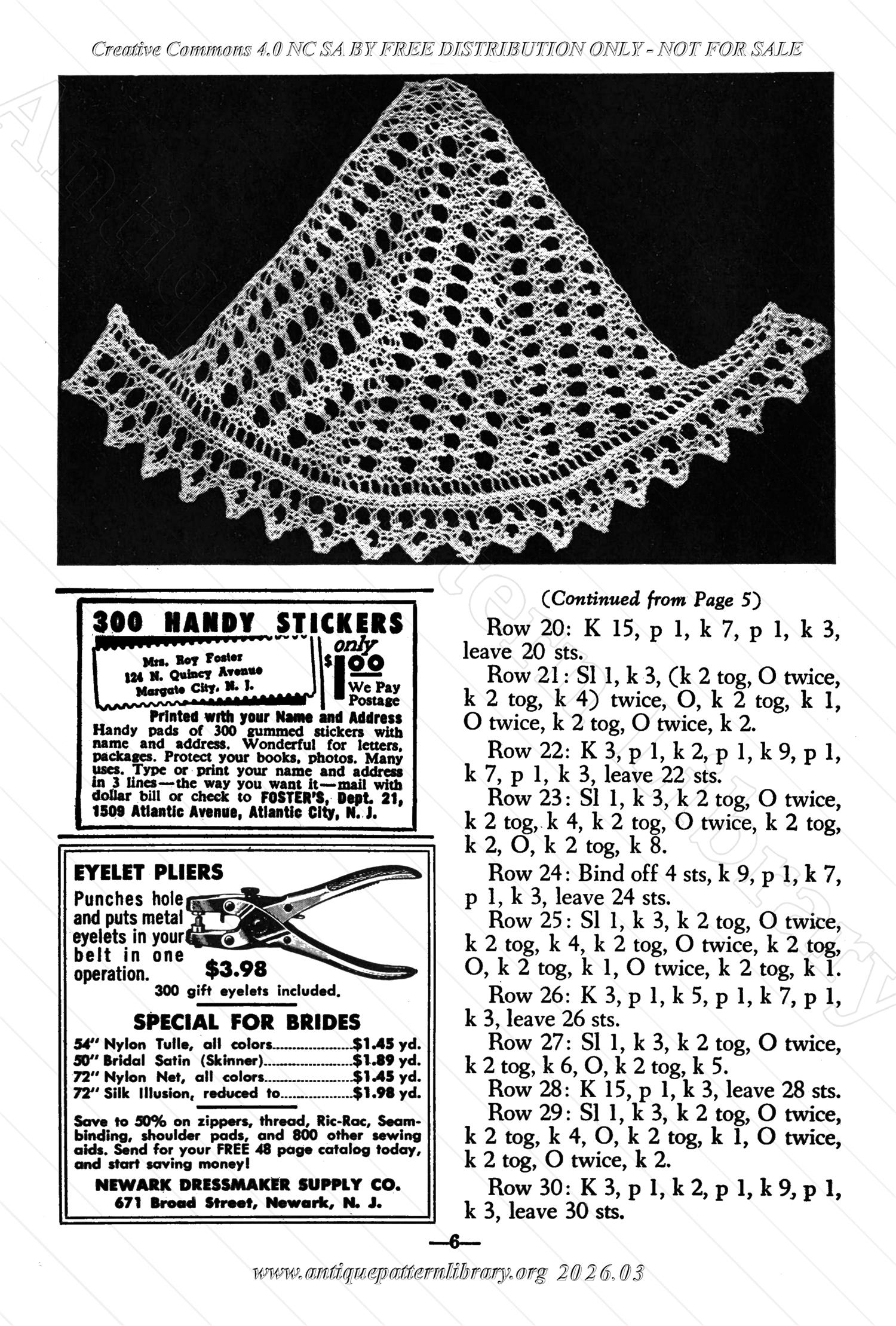 I-WB178 The Workbasket Volume 17 May 1952 No. 8