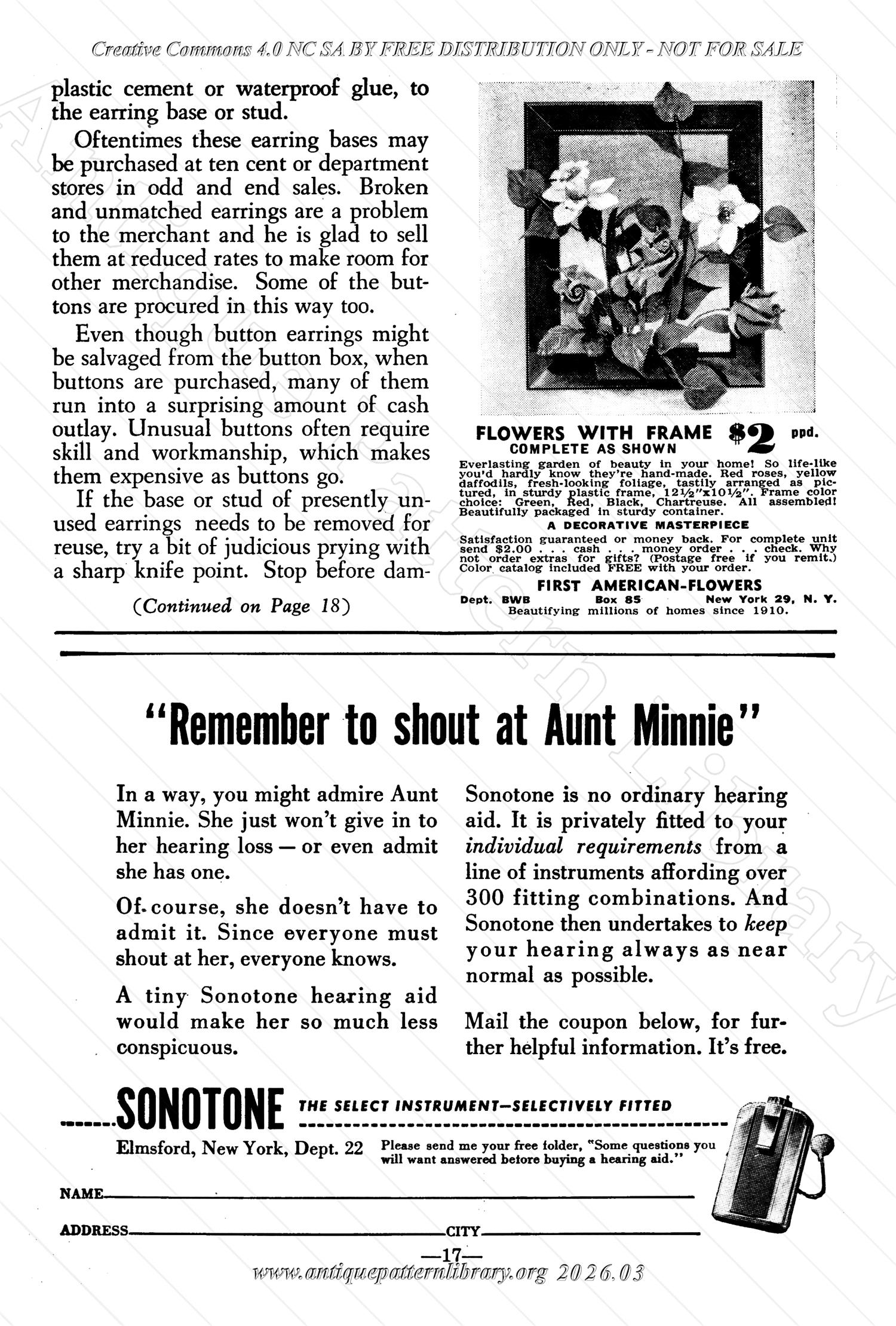 I-WB178 The Workbasket Volume 17 May 1952 No. 8