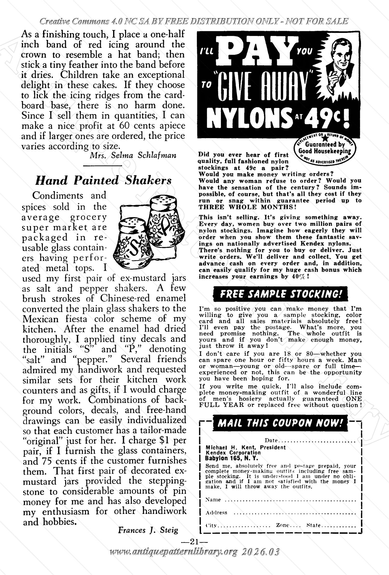 I-WB178 The Workbasket Volume 17 May 1952 No. 8