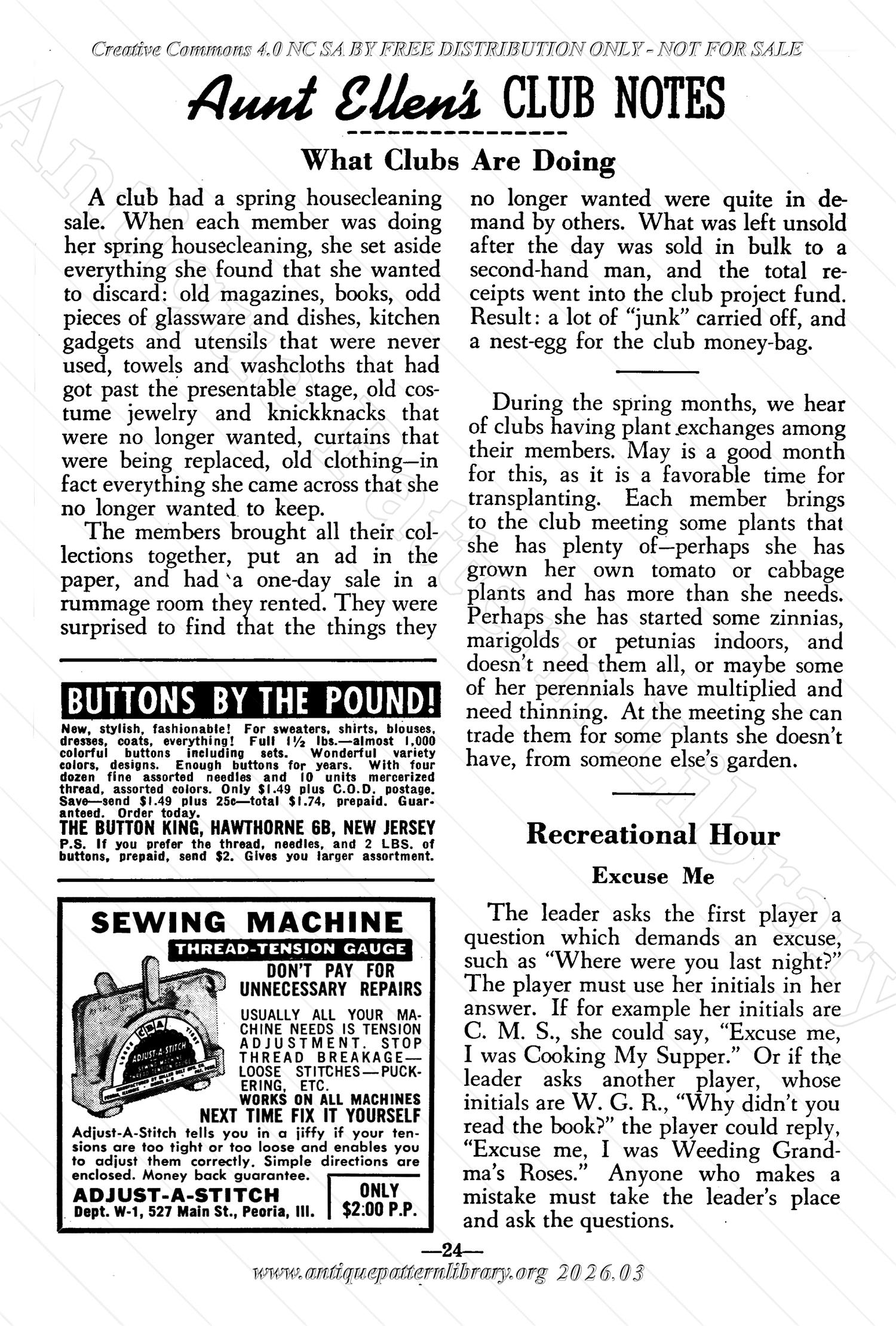 I-WB178 The Workbasket Volume 17 May 1952 No. 8